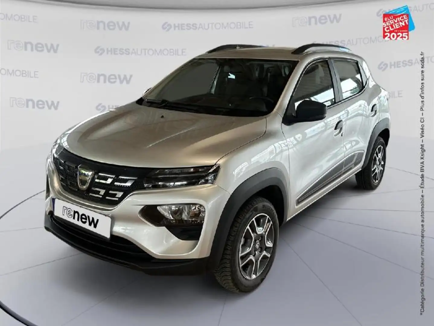 Dacia Spring 45ch Business 2020 - Achat Intégral Sieges cuir Ca Gris - 1