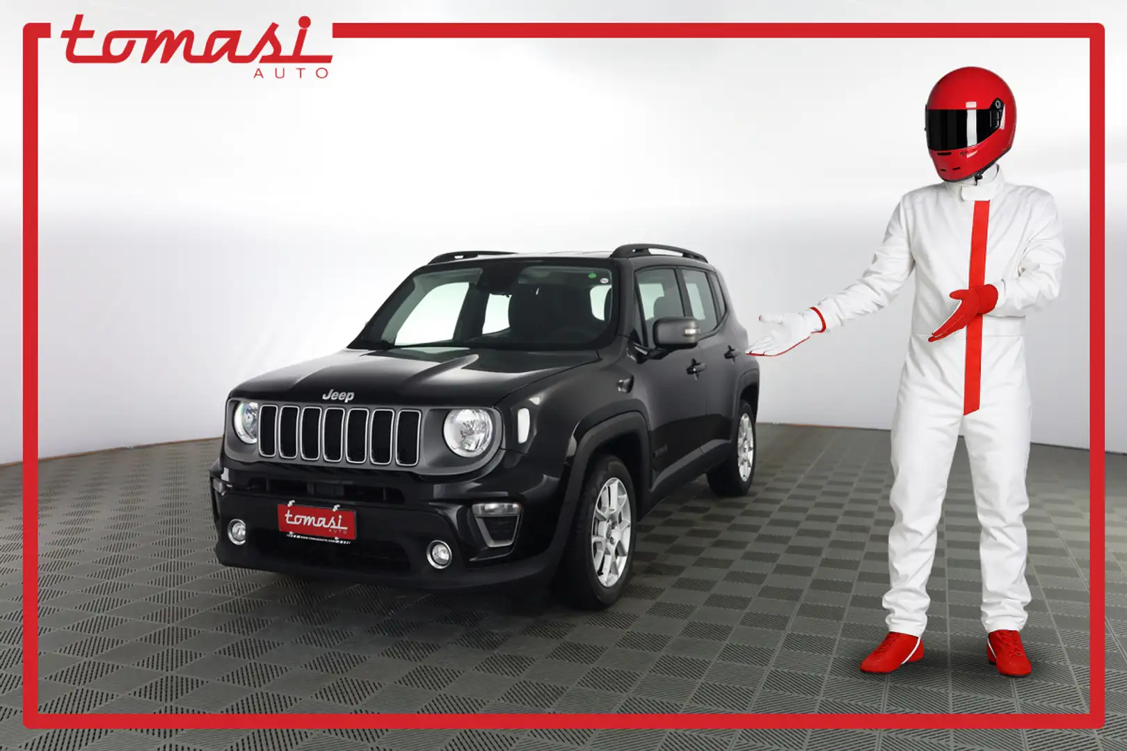 Jeep Renegade 1.3 T4 DDCT Limited ADAPTIVE CRUISE CONTROL Schwarz - 1