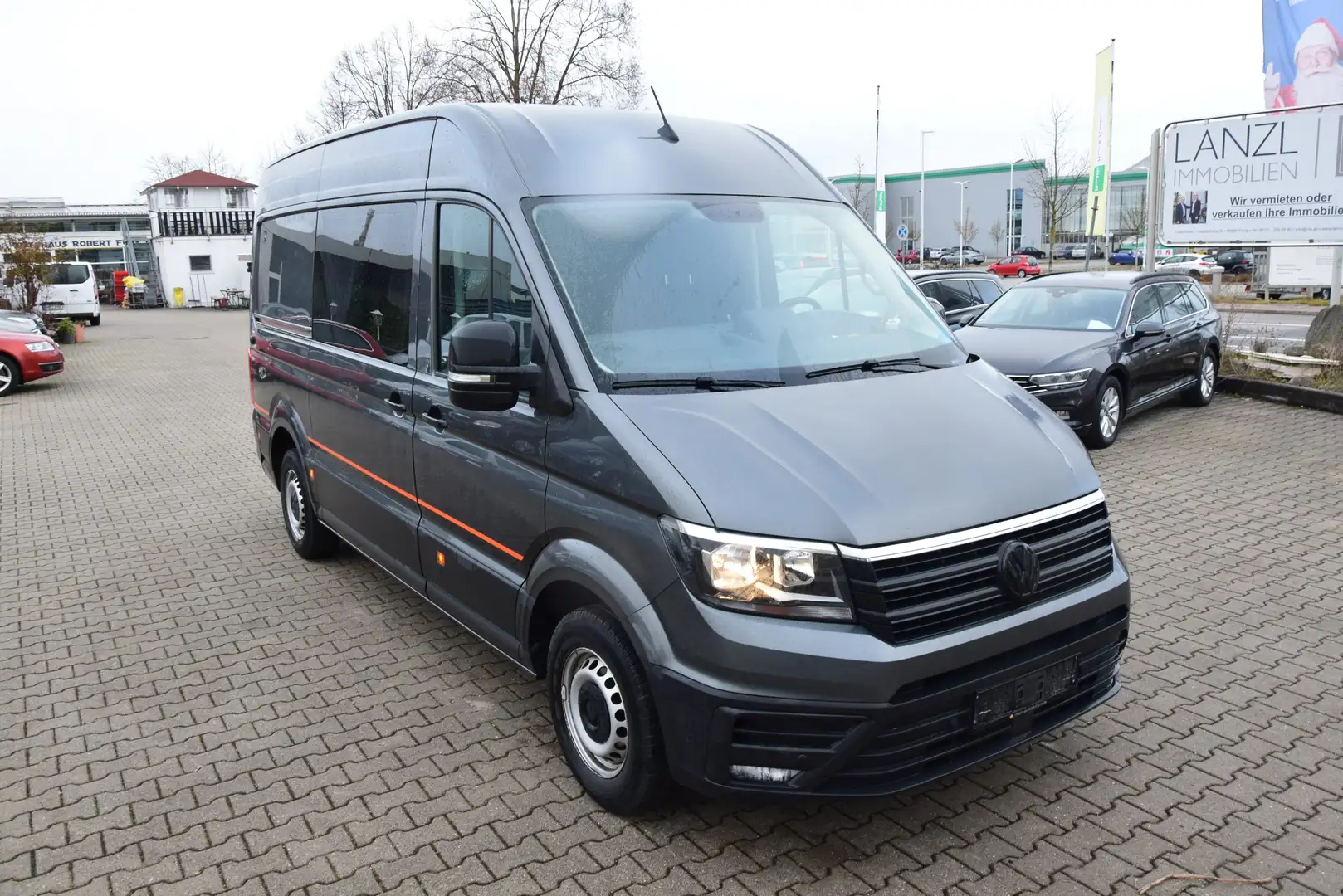 Volkswagen Crafter Kasten 35 mittellang Hochdach FWD Grau - 1