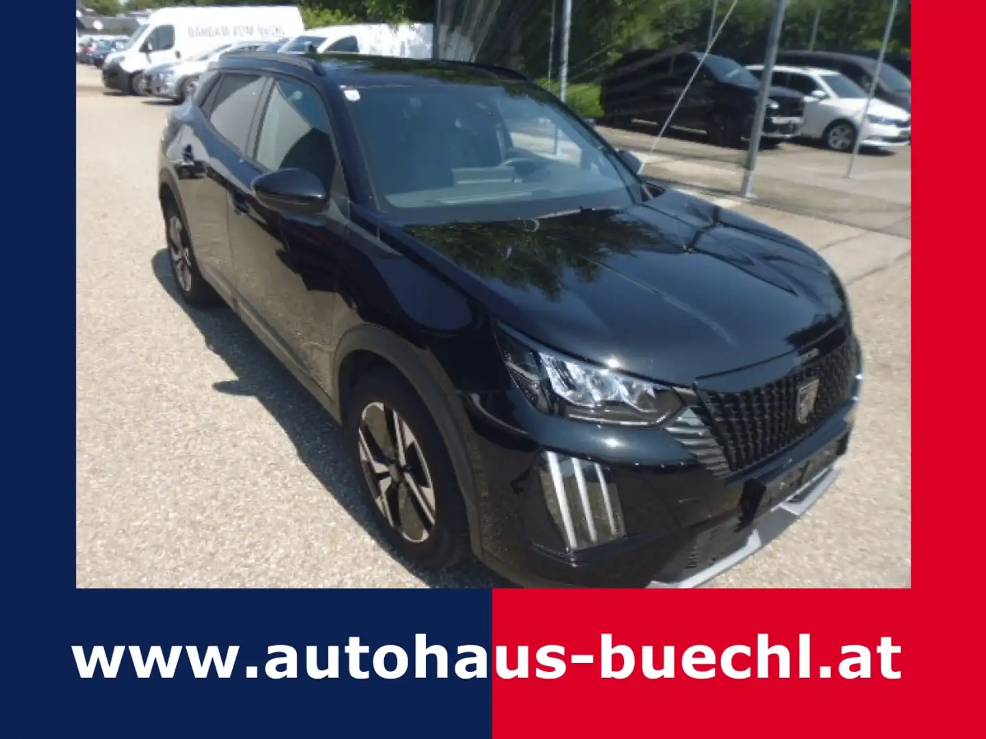 Peugeot 2008 PureTech 100 S&S Allure 6-Gang-Manuell Schwarz - 1