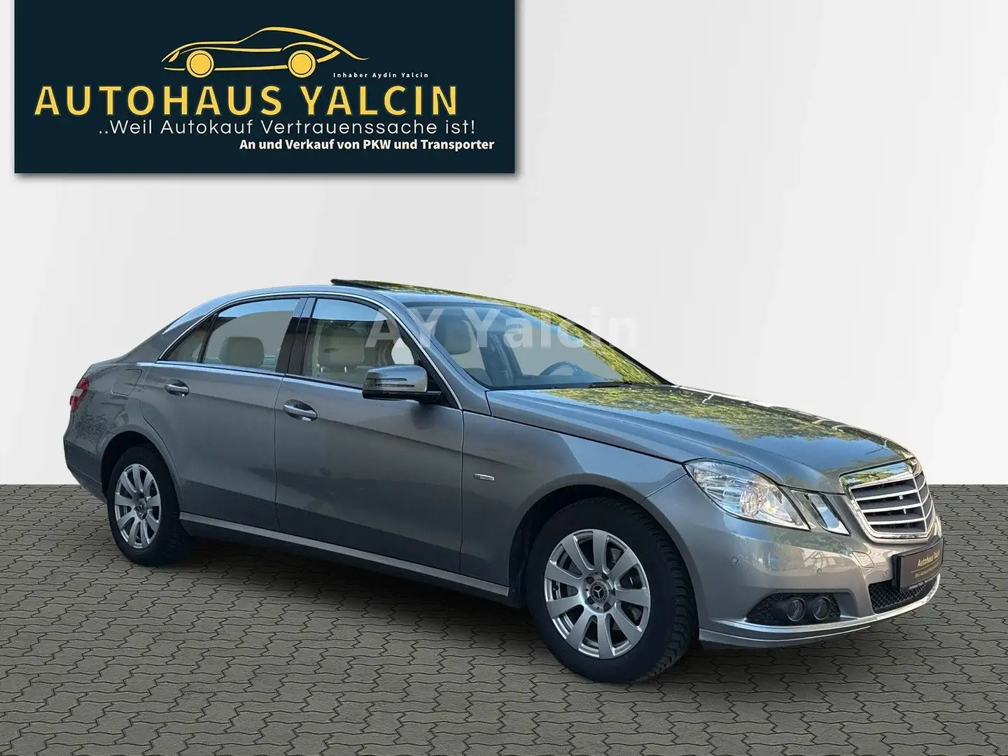 Mercedes-Benz E 220 E220 CDI  Limo *1.Hand*AHK*Schiebedach*PDC* Argent - 2