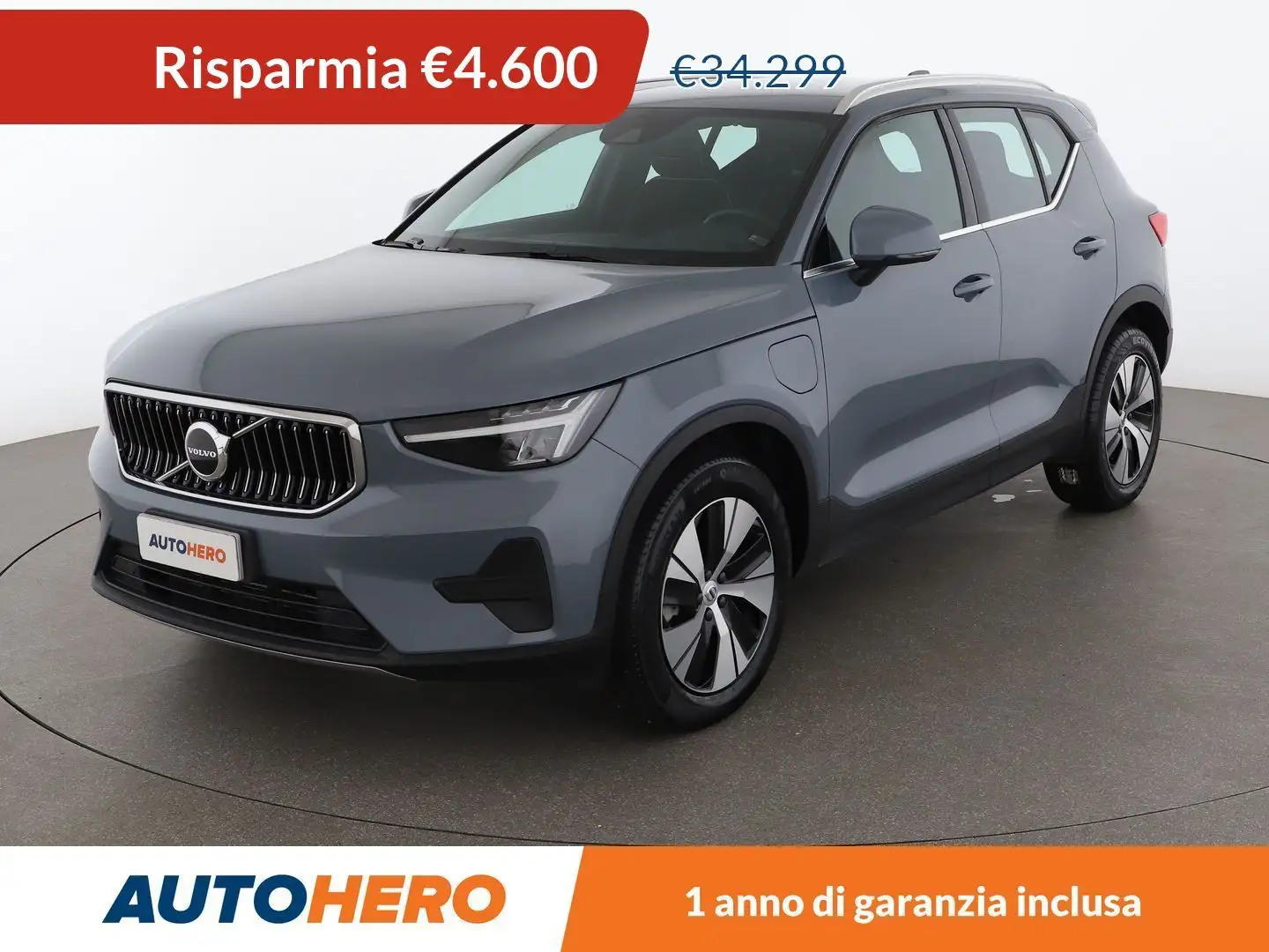 Volvo XC40 1.5 T4 Recharge Plug-in Hybrid Core  automatico Grigio - 1