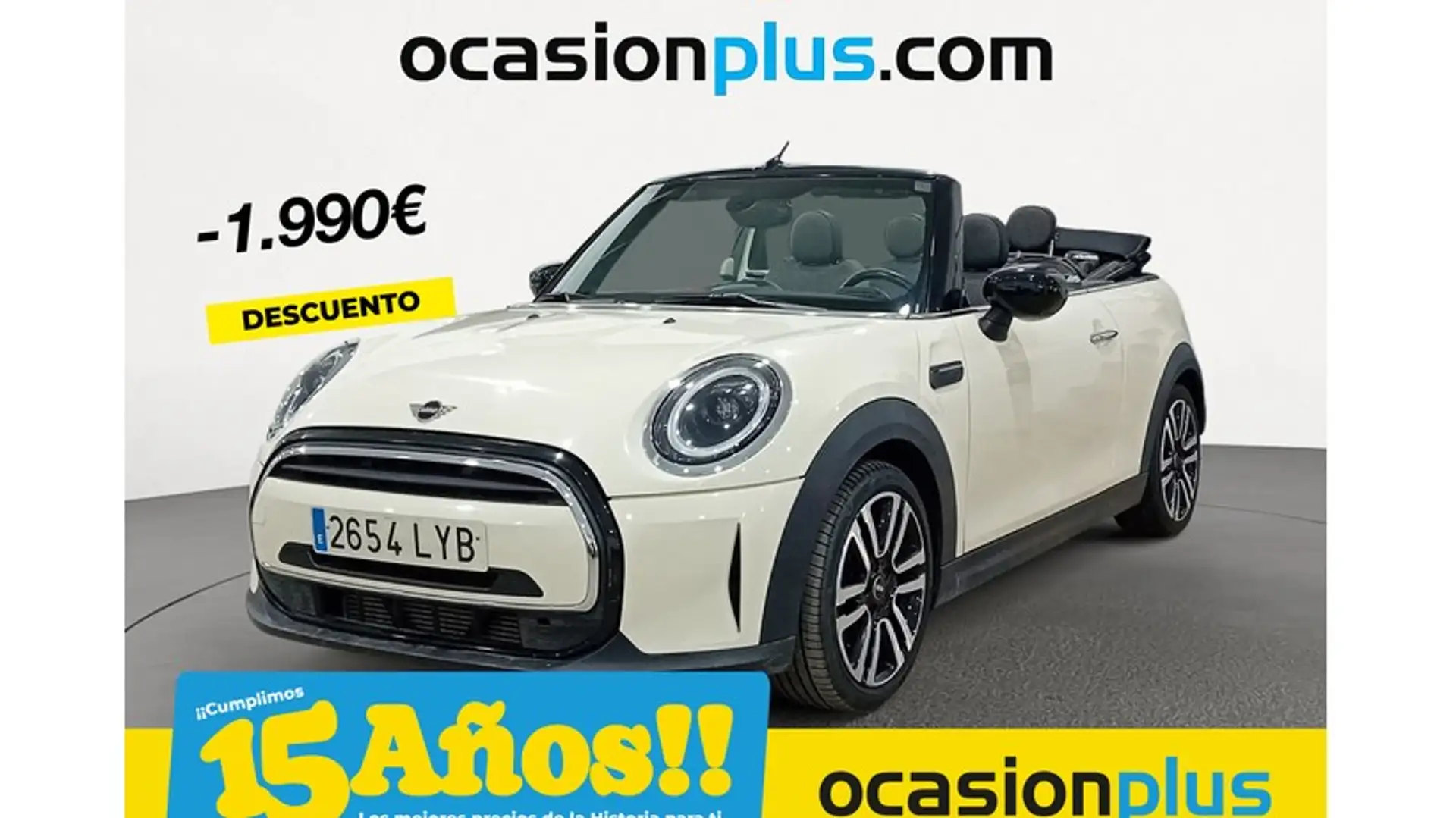 MINI Cooper Cabrio Aut. Blanc - 1