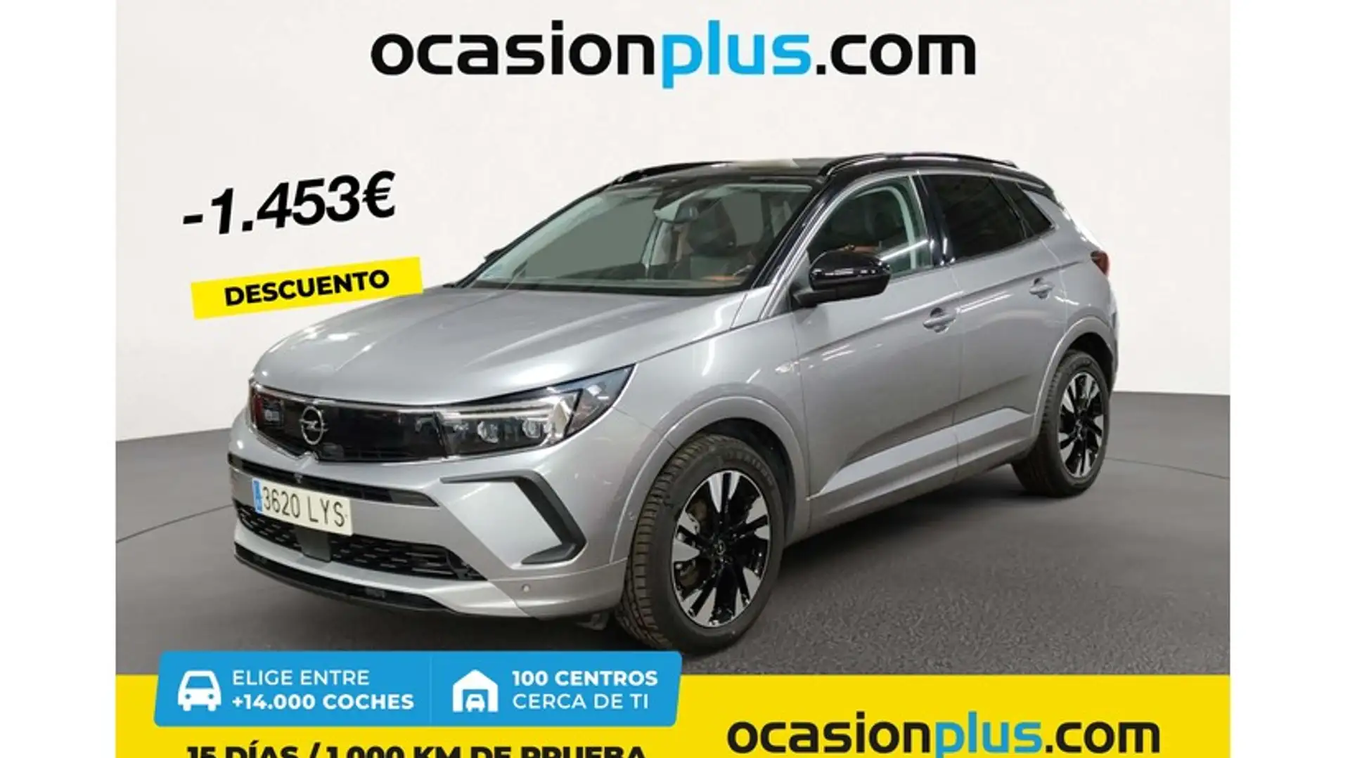 Opel Grandland 1.2T S&S Ultimate 130 Grijs - 1