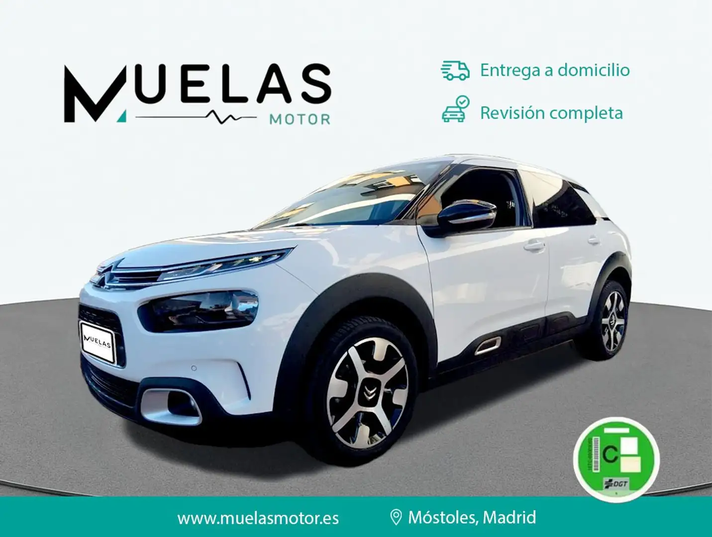 Citroen C4 Cactus 1.6 BlueHDi Feel 100 Blanc - 1