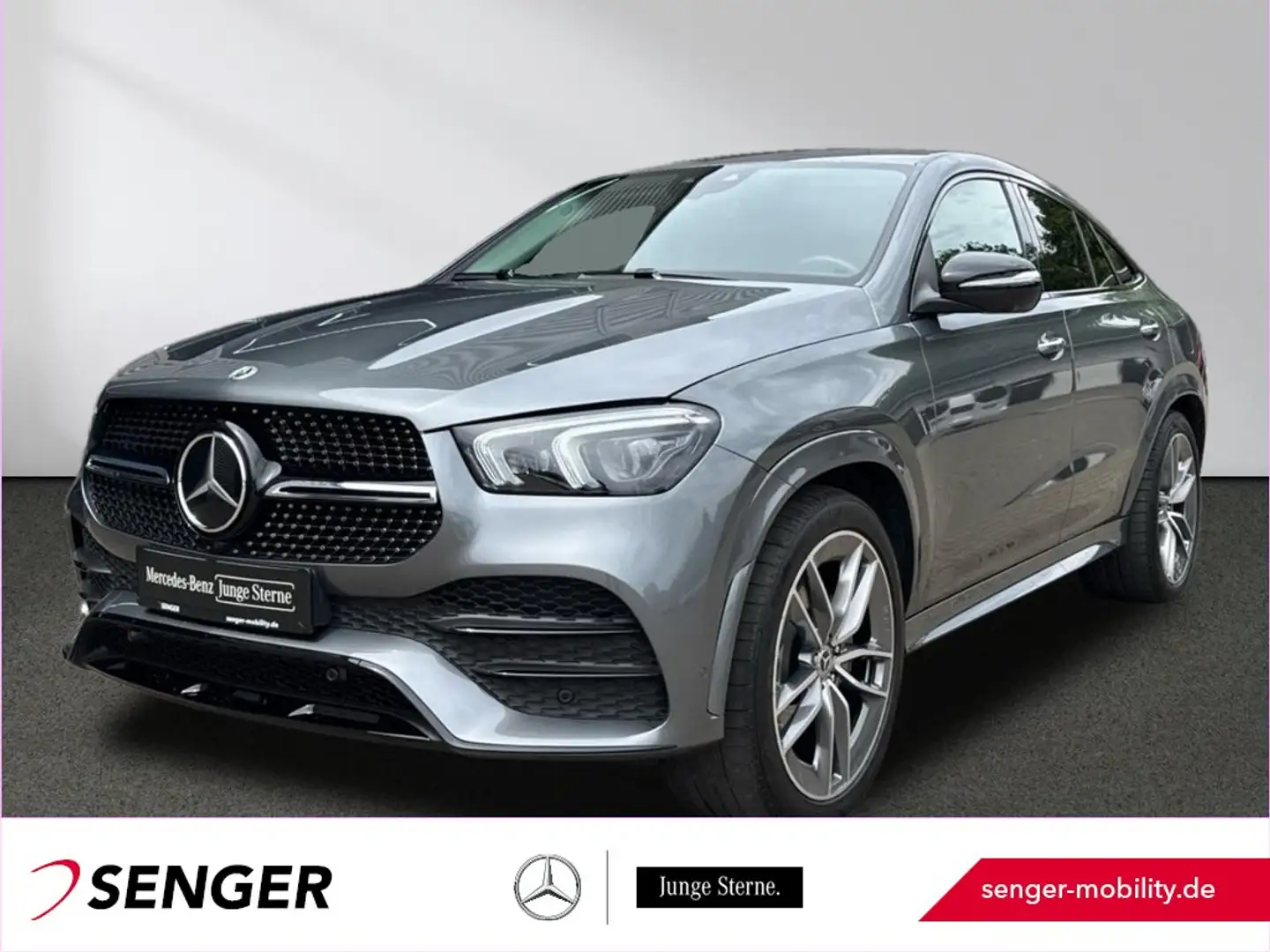 Mercedes-Benz GLE 350 e 4M Coupé AMG Distronic Multibeam AHK Grau - 1