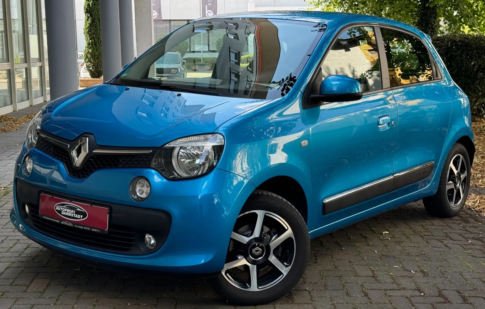 Renault Twingo TÜV AU NEU*KLIMA*SITZ-HZ*PDC*ALUFELGEN*LUXE Bleu - 1