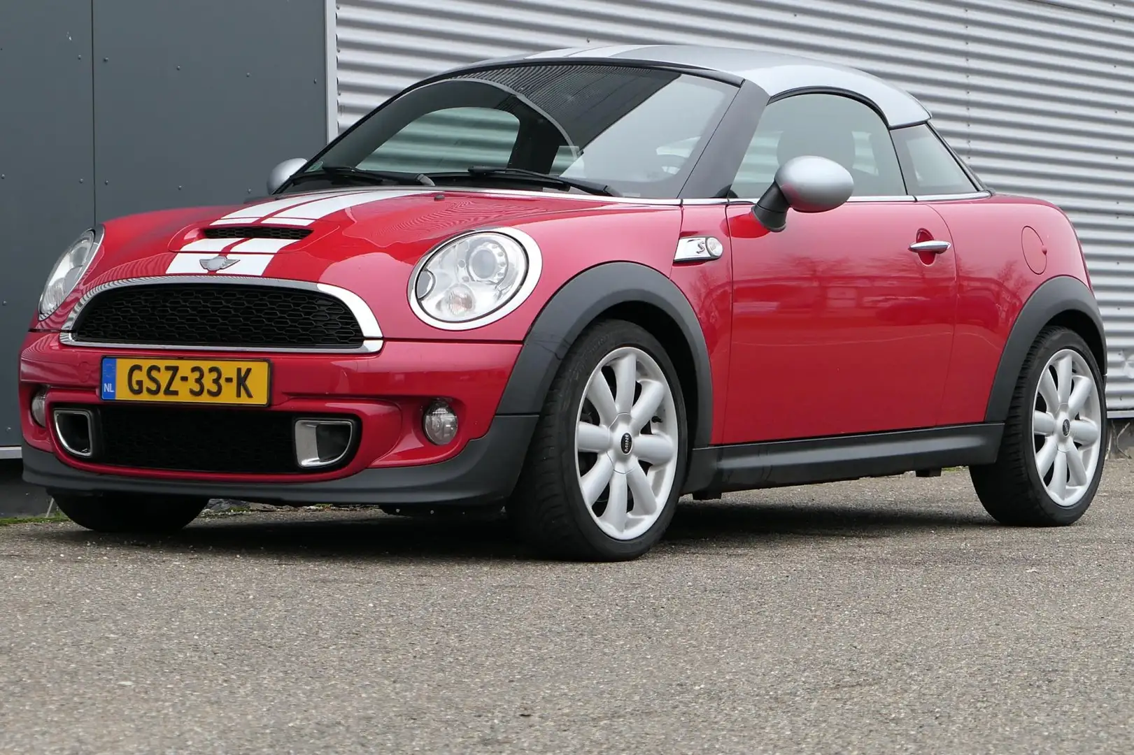 MINI Cooper S Coupe Mini 1.6 Chili 184pk Leder Clima Cruise Xenon Stoe Rot - 1