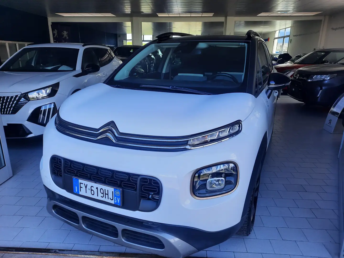 Citroen C3 C3 Aircross I 2017 Aircross 1.2 puretech Origins s Bianco - 1