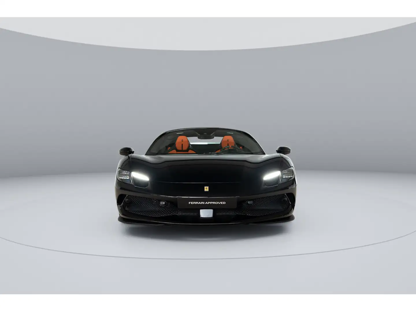 Ferrari 296 GTS >Painted Shields*Arancio Int.*Low Mil Noir - 2