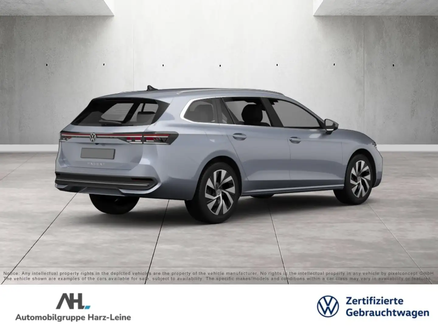 Volkswagen Passat Variant 2.0 TDI Business DSG LED Navi ACC Massage Harman K Silber - 2