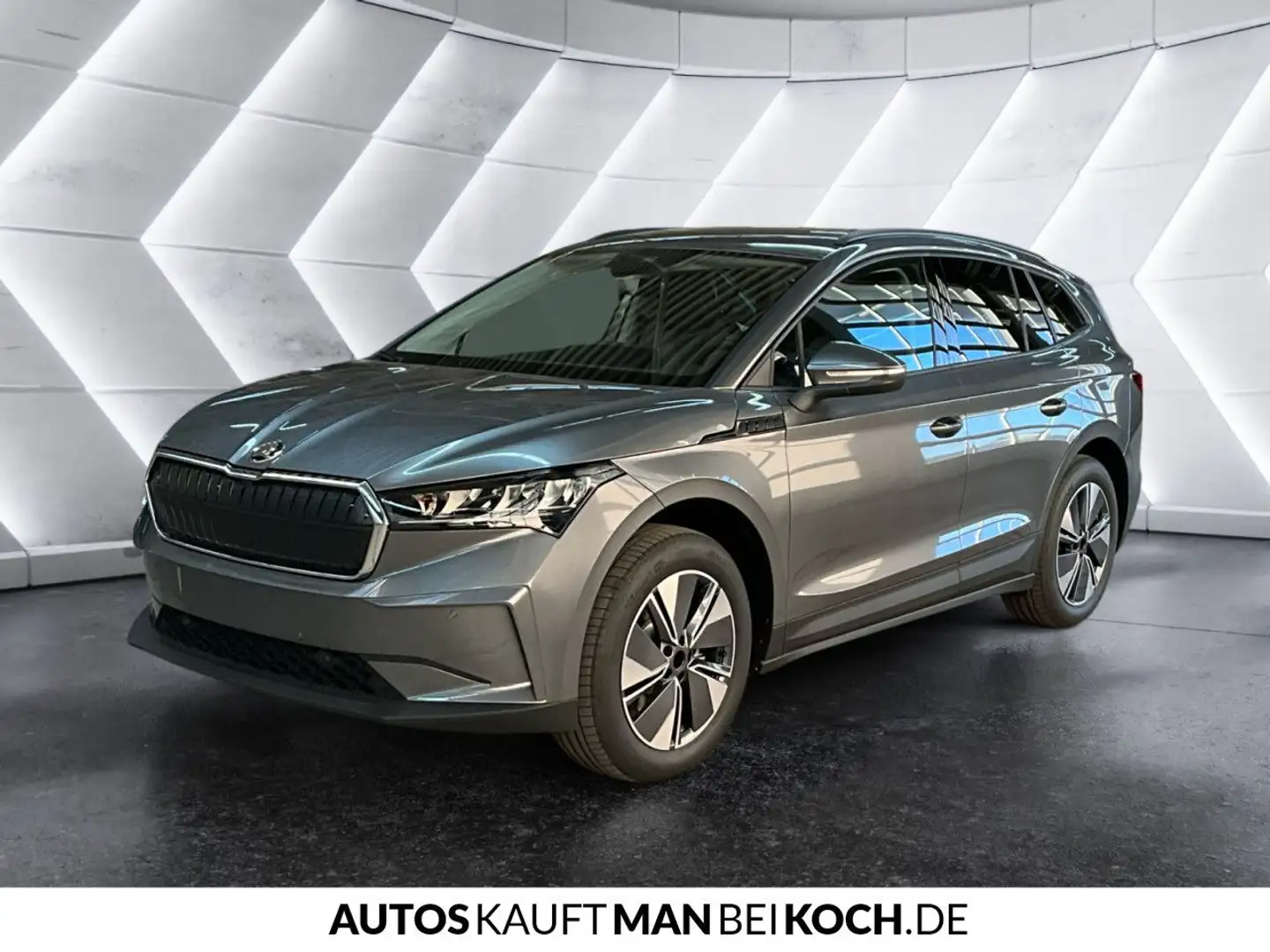Skoda Enyaq 60 Clever MATRIX NAVI ACC KESSY LED Klima Grau - 2