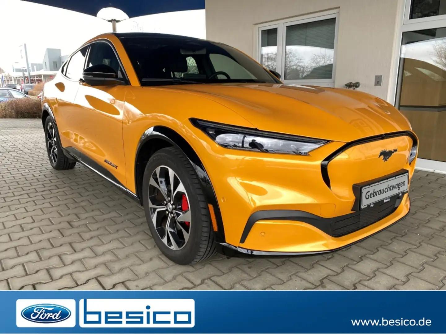 Ford Mustang Mach-E AWD+Matrix LED+PDC+NAV+DAB+B&O+LMF Orange - 1