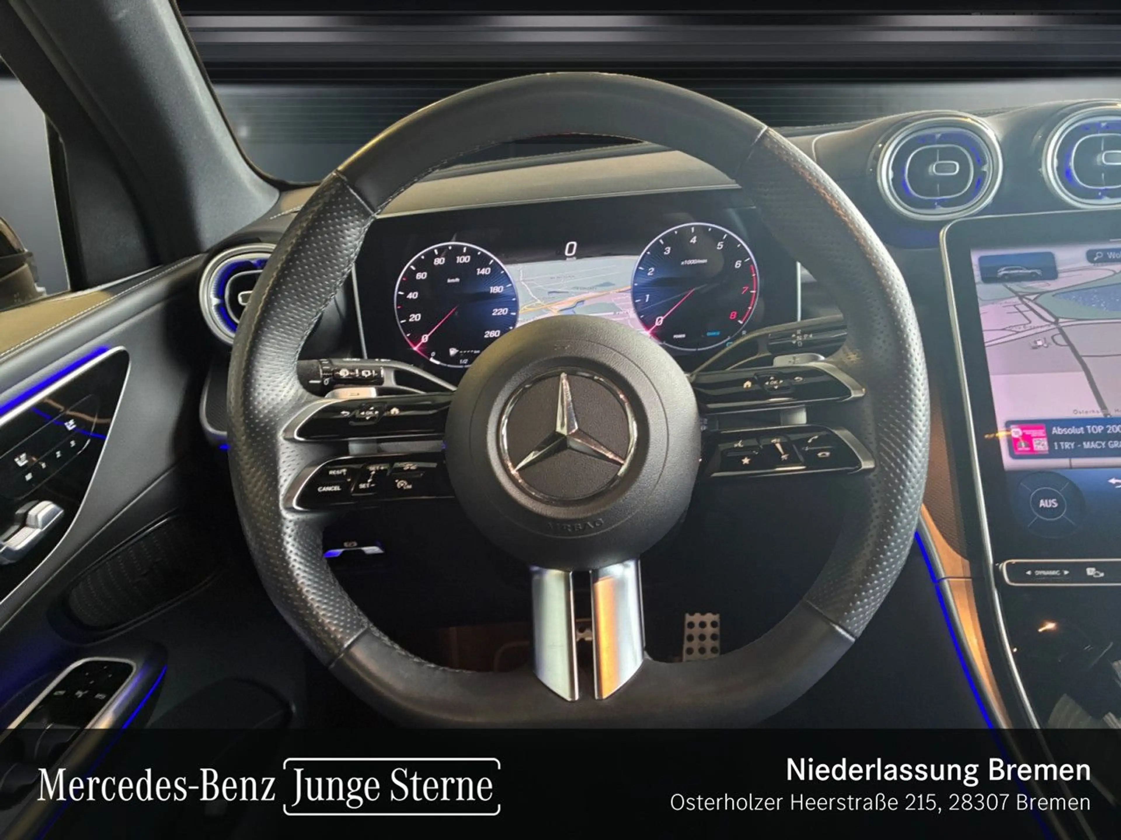 Mercedes-Benz GLC 200 4M AMG+NIGHT+PANO+360+LED+SITZKLIMA+TOTW — photo 14