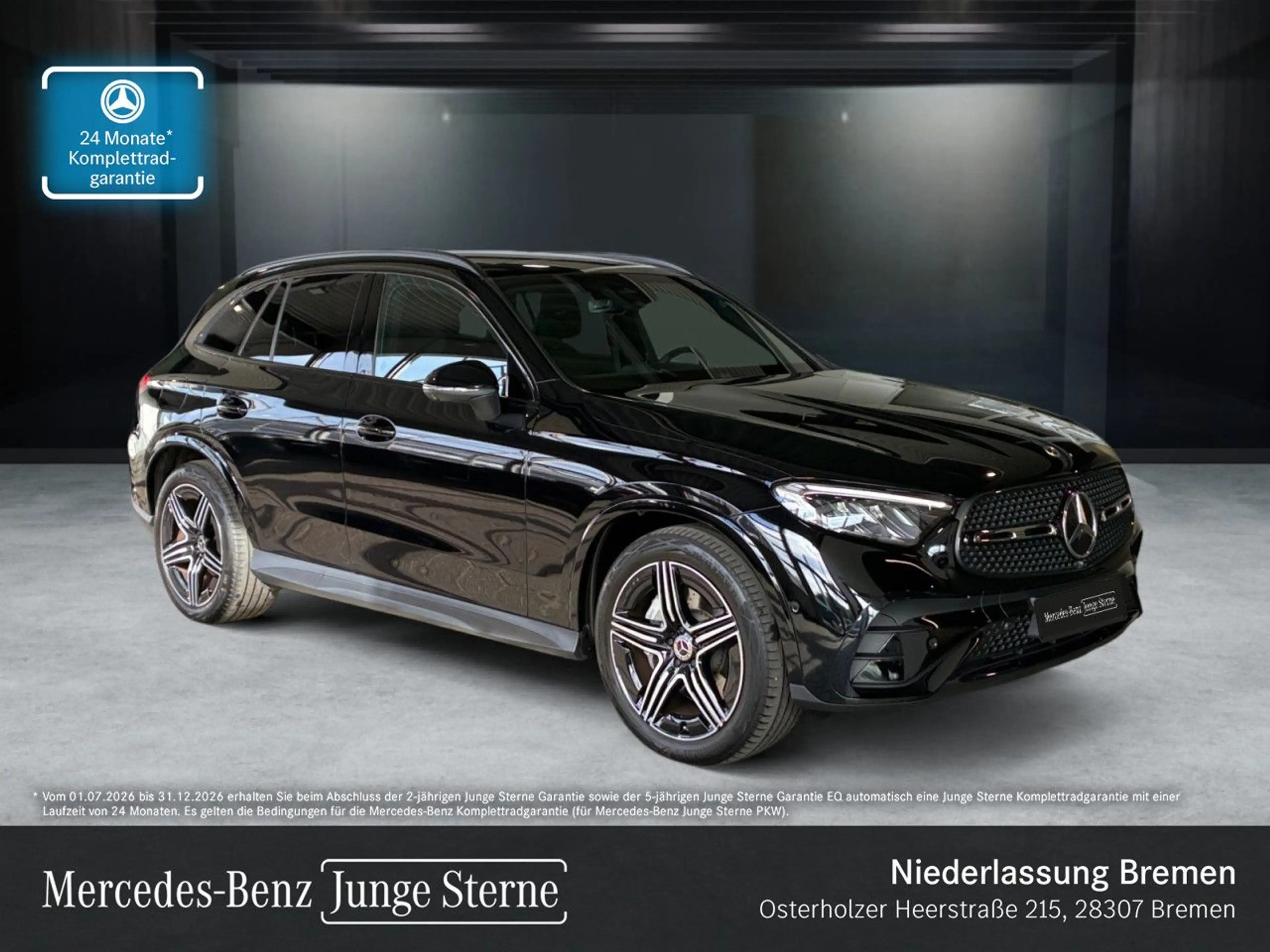 Mercedes-Benz GLC 200 4M AMG+NIGHT+PANO+360+LED+SITZKLIMA+TOTW