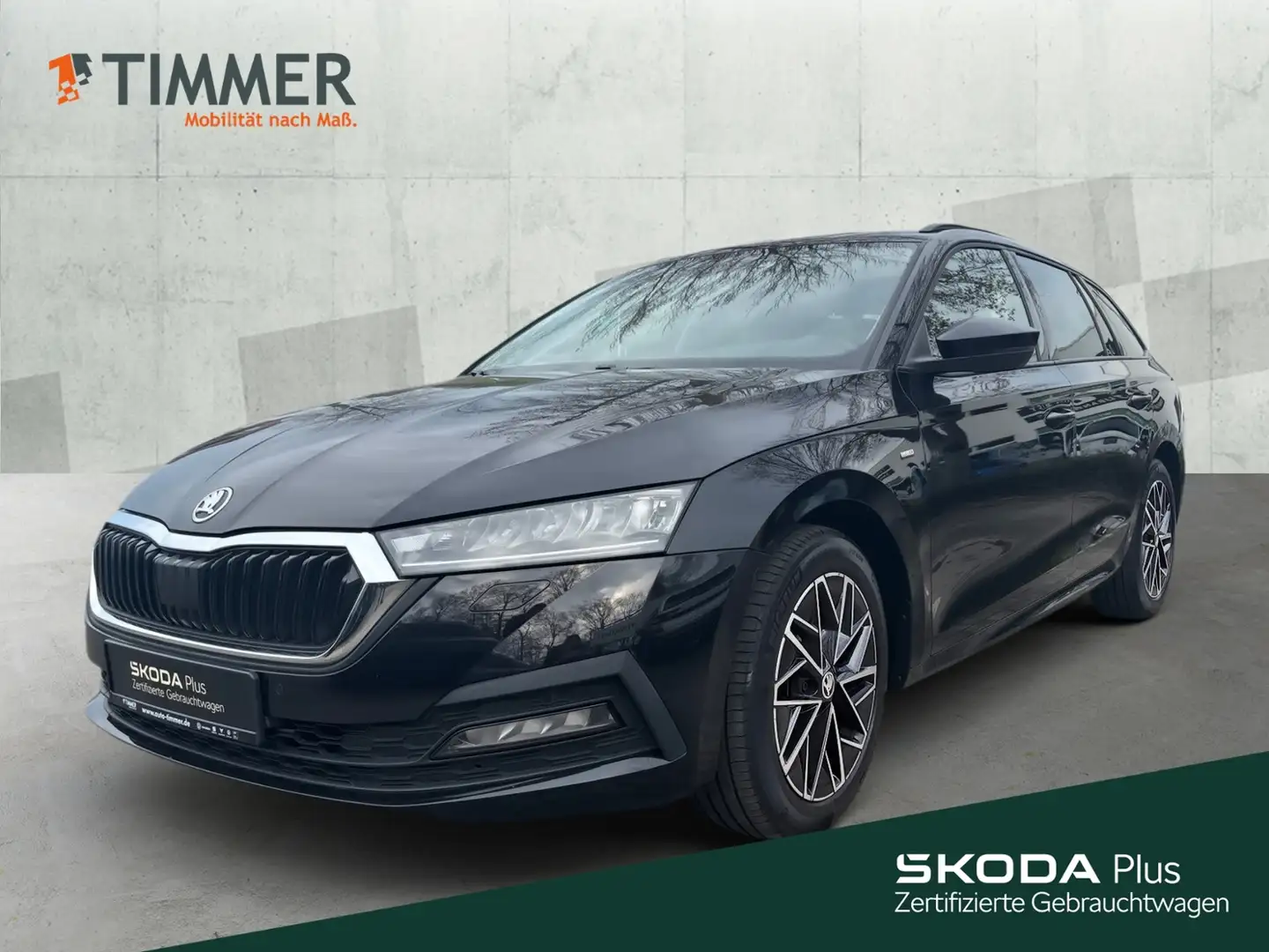 Skoda Octavia Combi 1.5 TSI CLEVER *LED *SHZ *GRA *FRONT-ASS *C Schwarz - 1