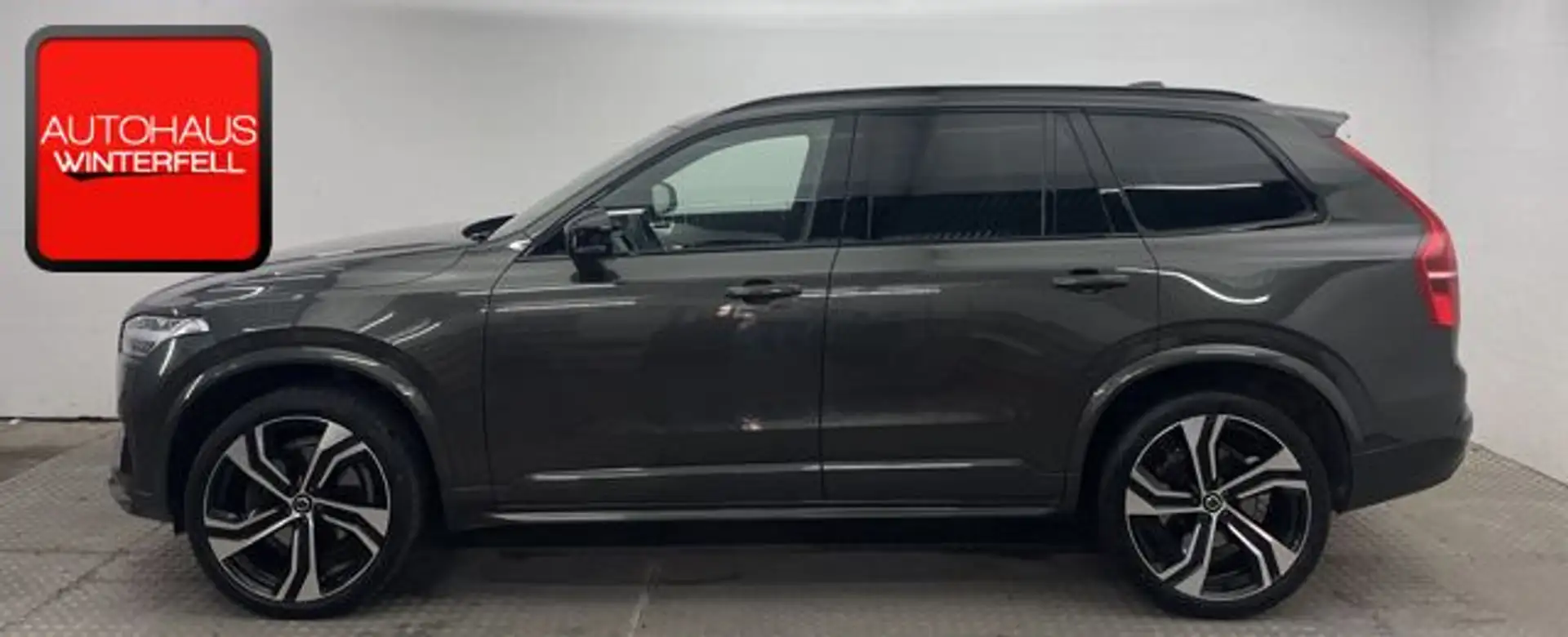 Volvo XC90 B5 R-DESIGN AWD 7SITZ+PANO+B&W+AHK+POLESTAR Grau - 2