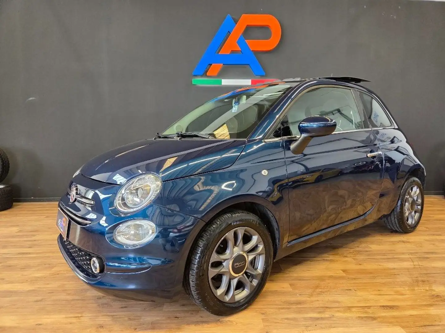Fiat 500 1.2 Lounge 'TETTO APRIBILE' Blu/Azzurro - 1