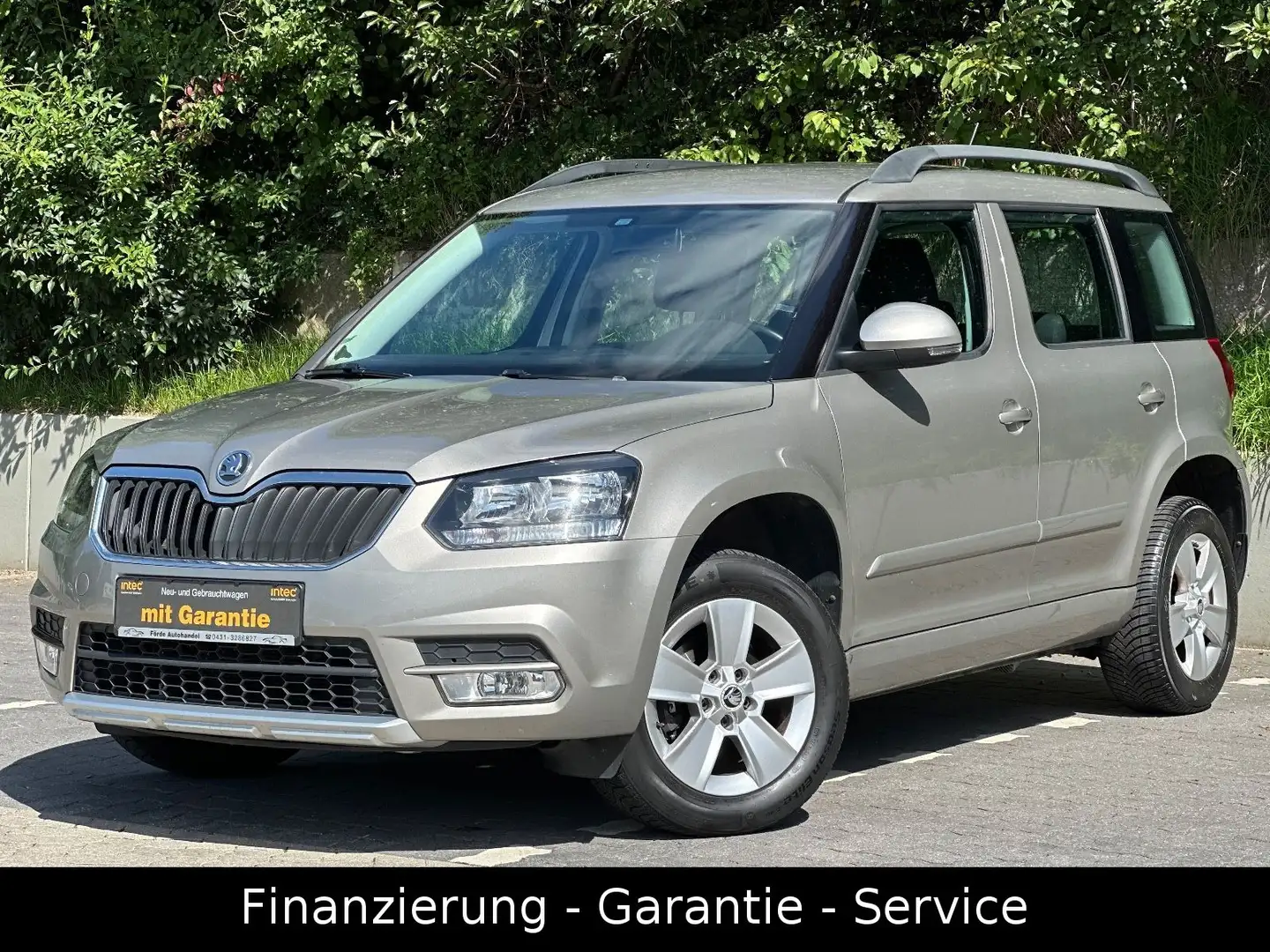 Skoda Yeti 1.2 TSI DSG/1 HAND/TÜV NEU/WENIG KM/ALU/TEM Braun - 1