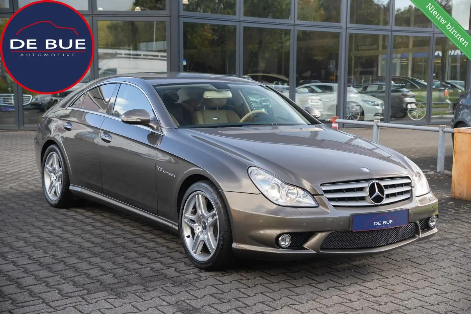 Mercedes-Benz CLS 55 AMG V8 Kompressor|Org.NL NAP|2e Eig|Youngtimer|Massage Grijs - 1