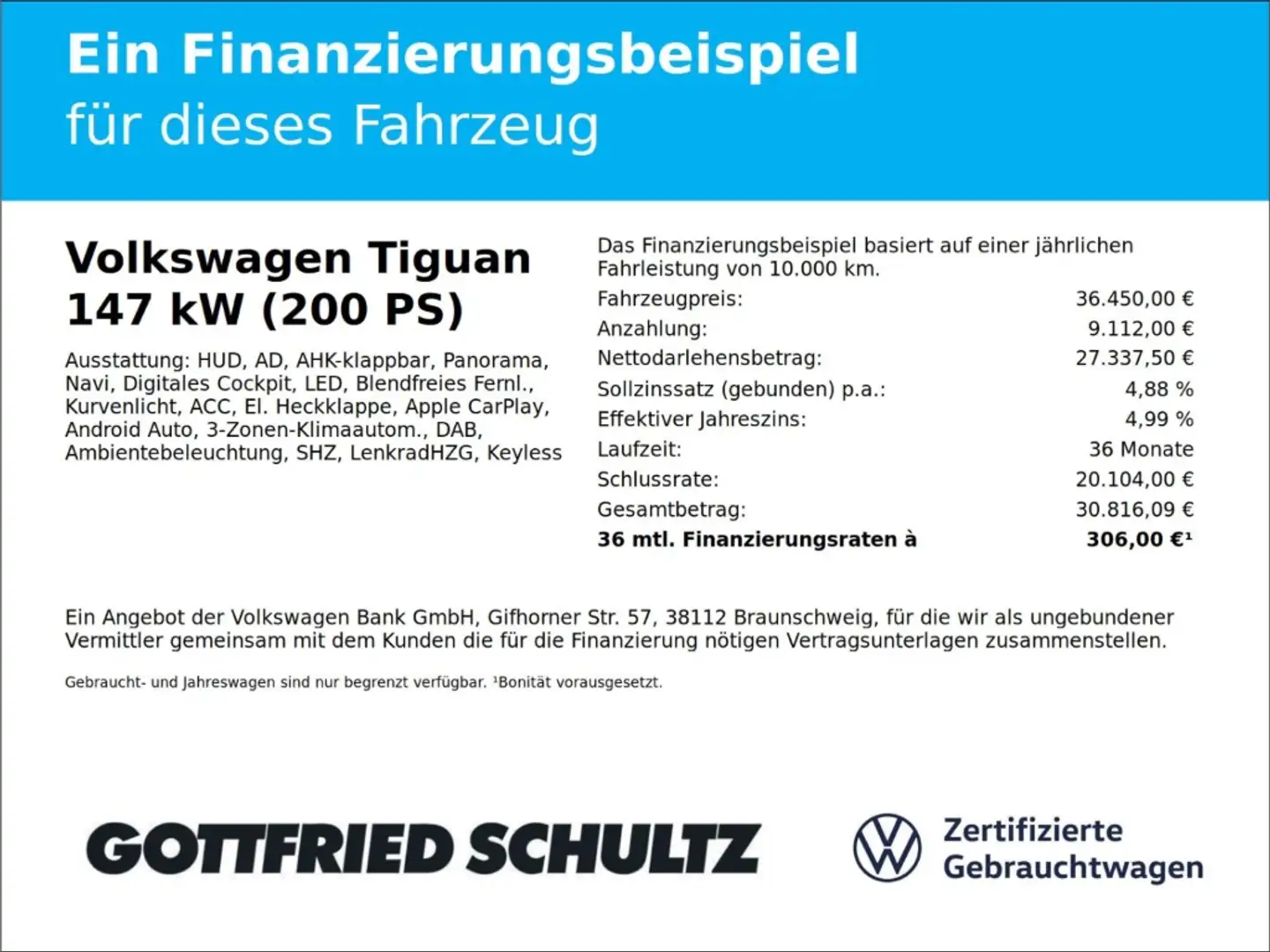 Volkswagen Tiguan Allspace 2.0 TDI DSG Elegance Navi ACC APP-Connect Leichtme Weiß - 2
