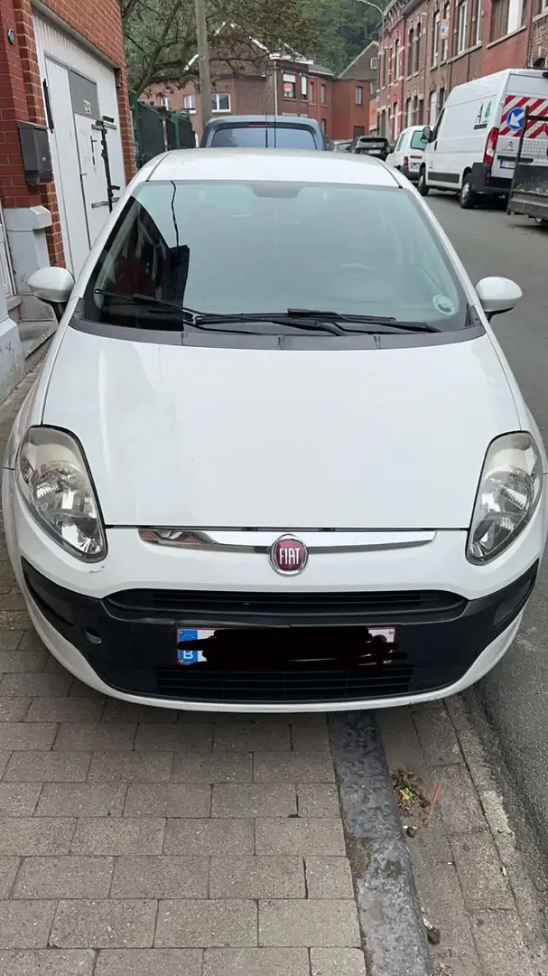 Fiat Grande Punto 1.3 Multijet 16v Dynamic Blanc - 1
