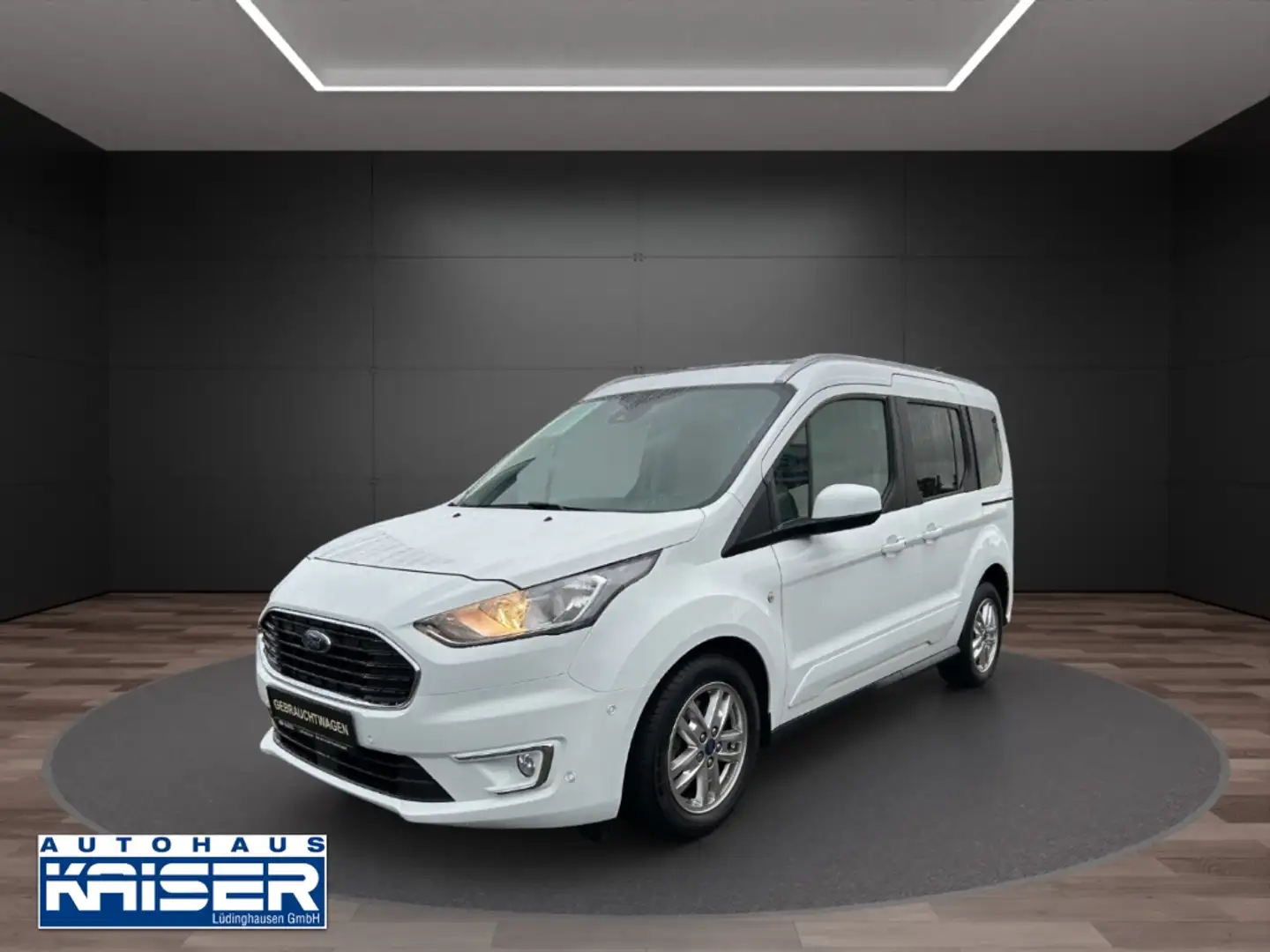 Ford Tourneo Connect Titanium Panodach Navi Kamera PP Weiß - 1