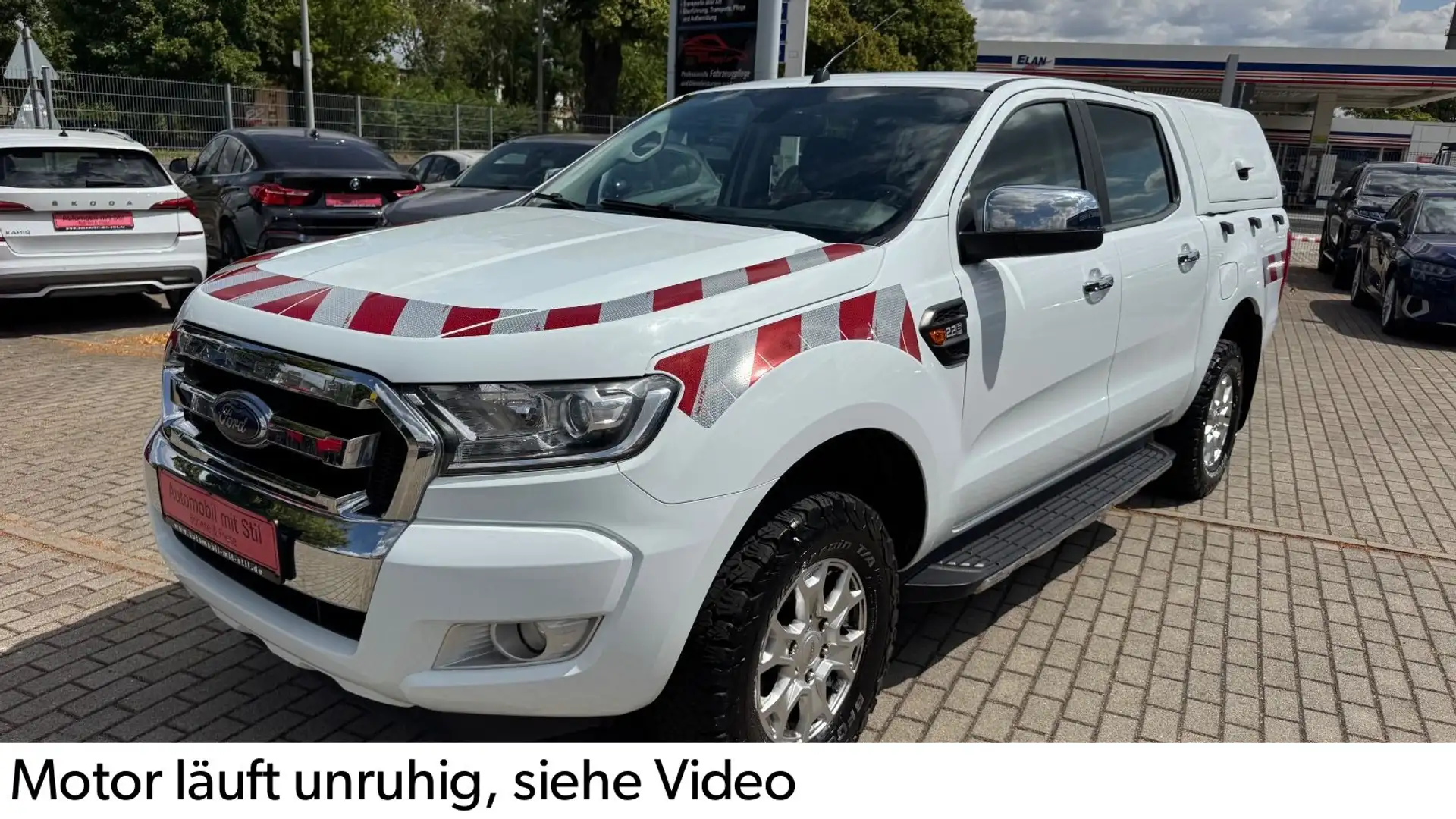 Ford Ranger XLT DOKA 4x4 LED OFFROAD ALLRAD TÜV 01/27 Blanc - 1