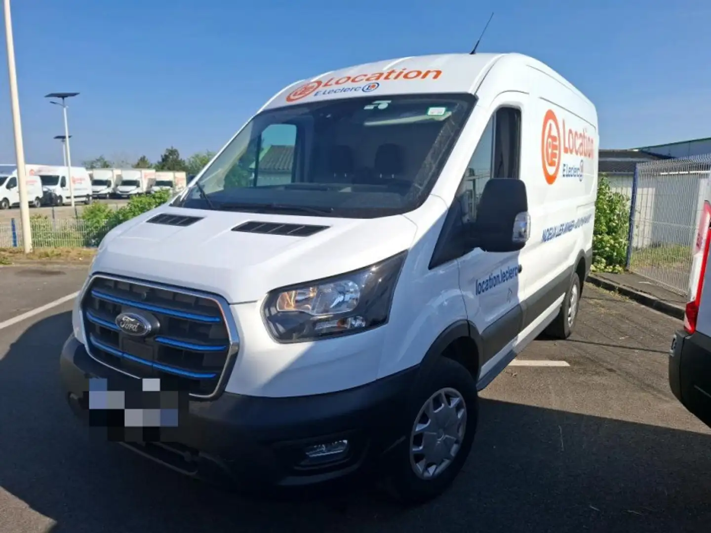 Ford Transit PE 350 L2H2 198 KW BATTERIE 75/68 KWH TREND BUS**2 Blanc - 1