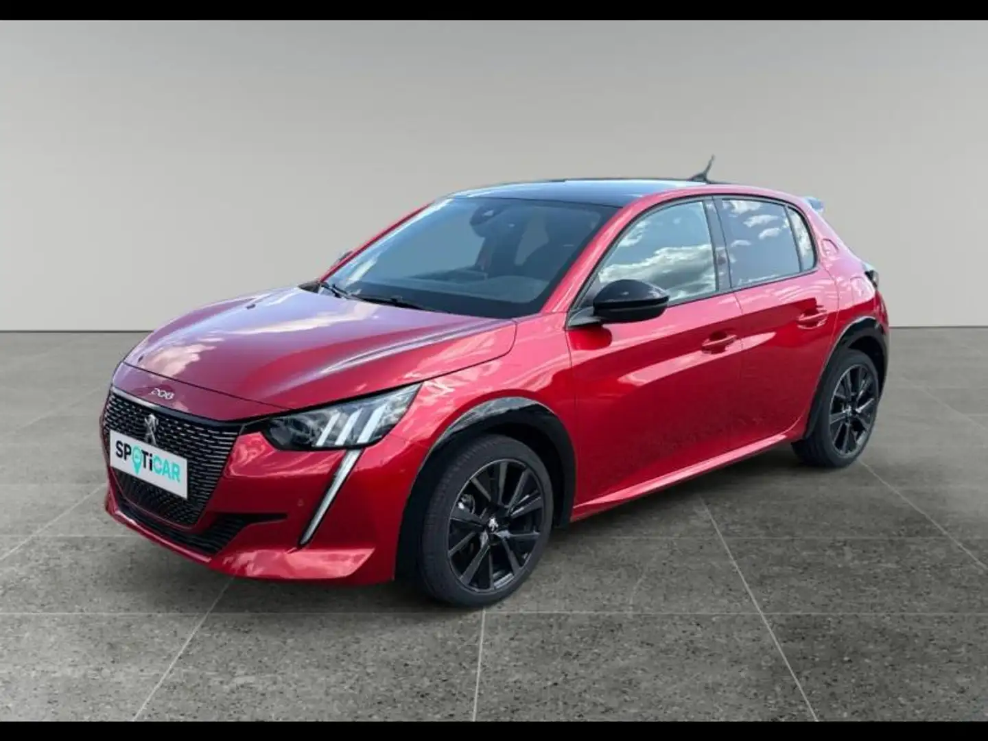 Peugeot 208 1.2 PureTech 100ch S\u0026S GT EAT8 Rouge - 1