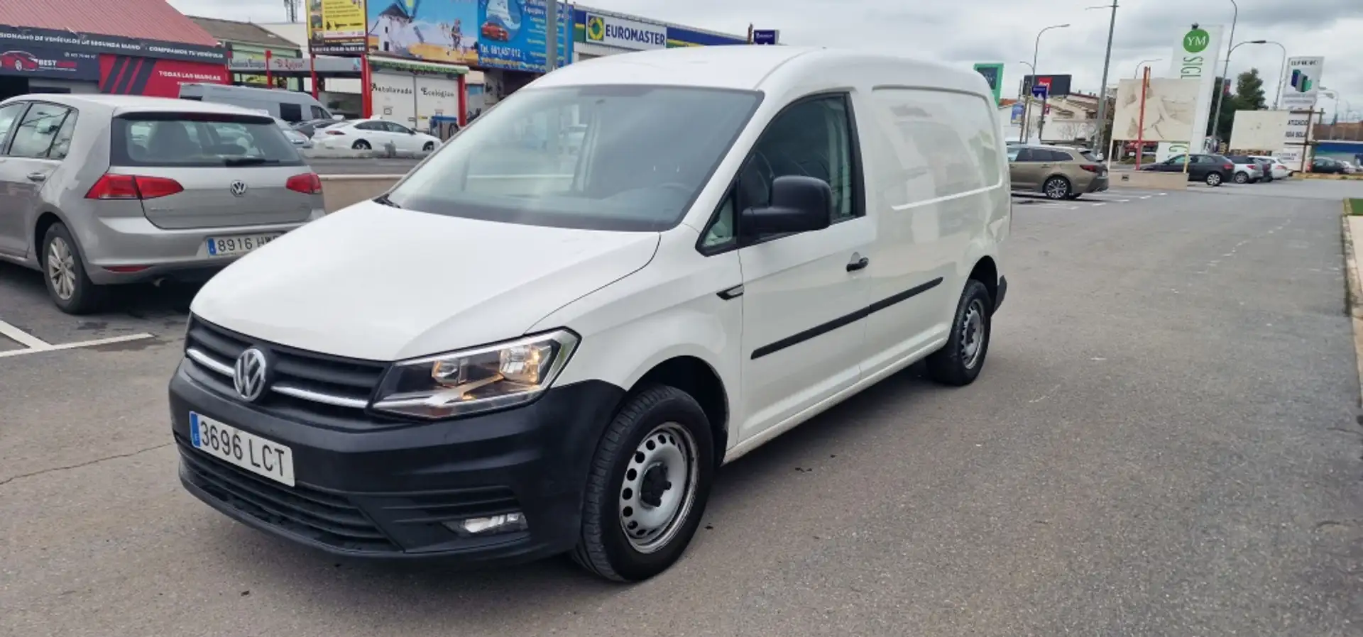 Volkswagen Caddy Furgón Maxi 1.4TGI GNC Blanco - 2