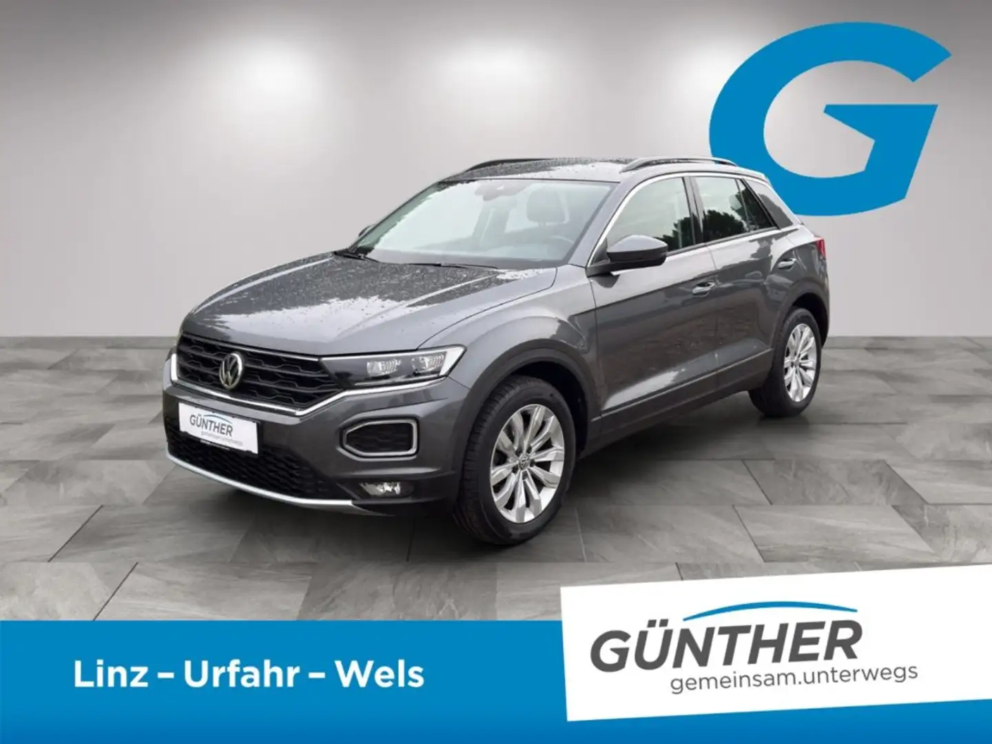 Volkswagen T-Roc 2.0 TDI SCR 4Motion Design DSG Grau - 1
