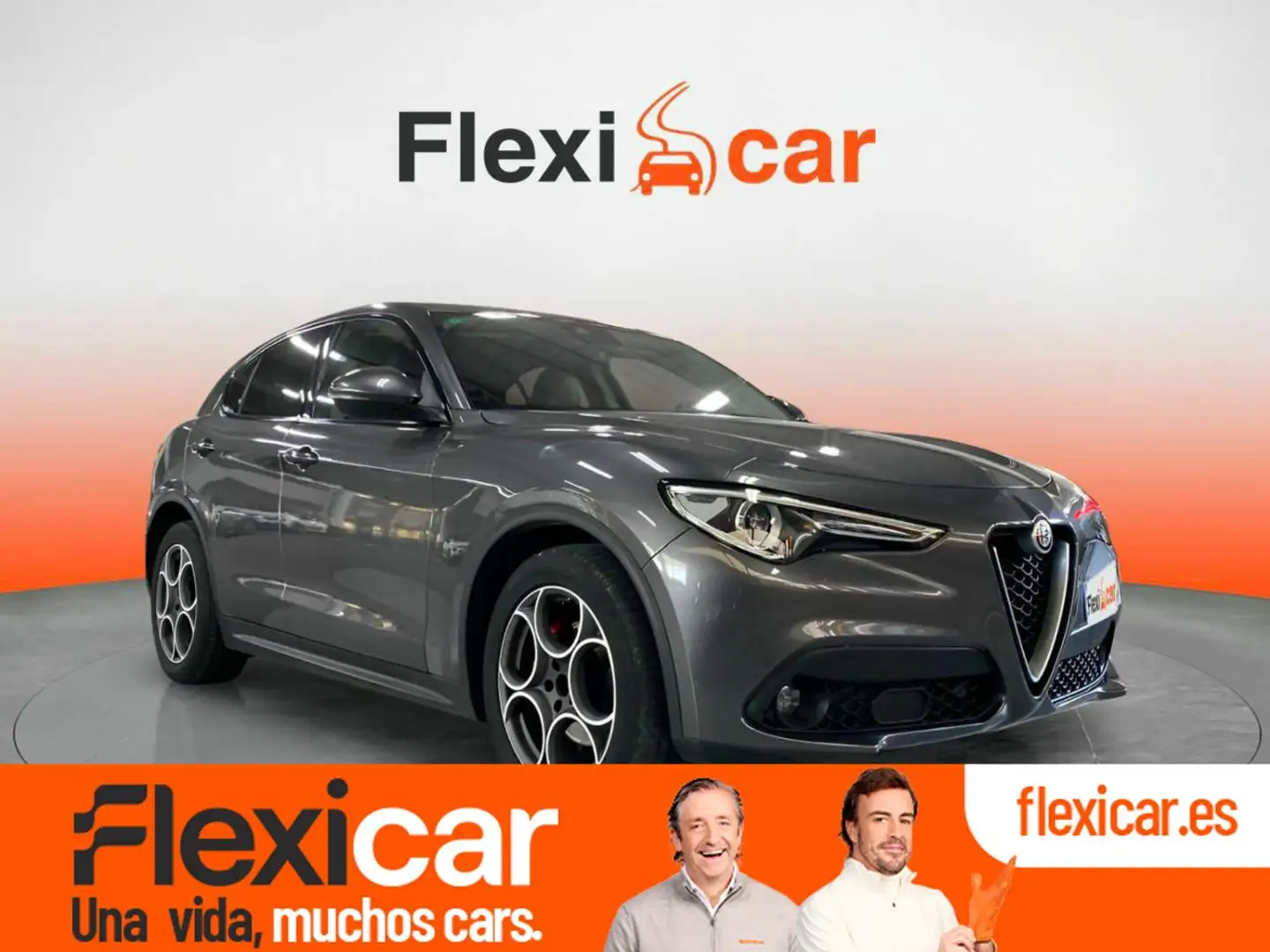 Alfa Romeo Stelvio 2.2 Diésel 118kW (160CV) Super RWD Gris - 1
