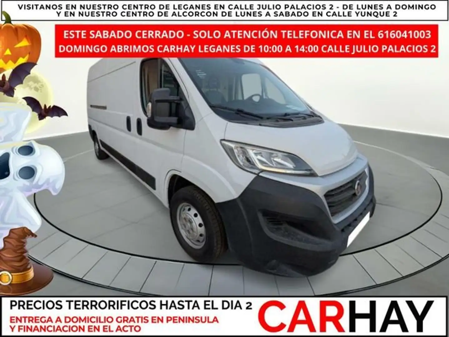Fiat Ducato 35 FURGÓN 2.0 Mjet L3H2 (EU6) Blanco - 1