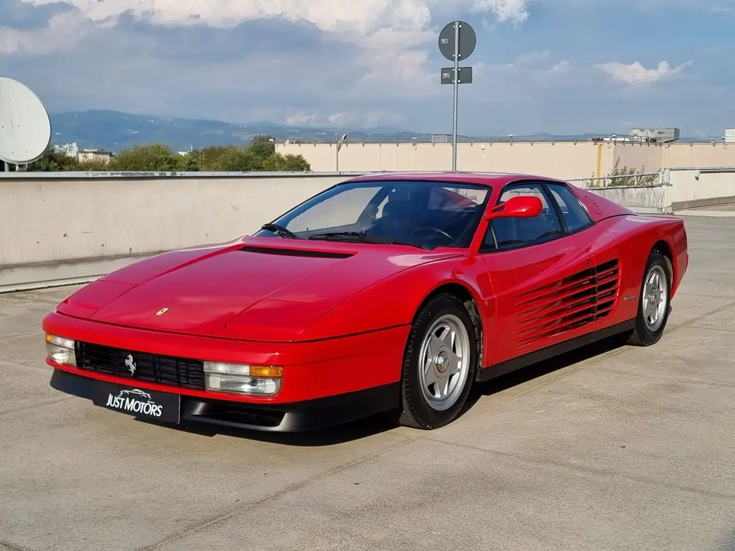 Ferrari Testarossa Monospecchio Monodado ASI Rosso - 1