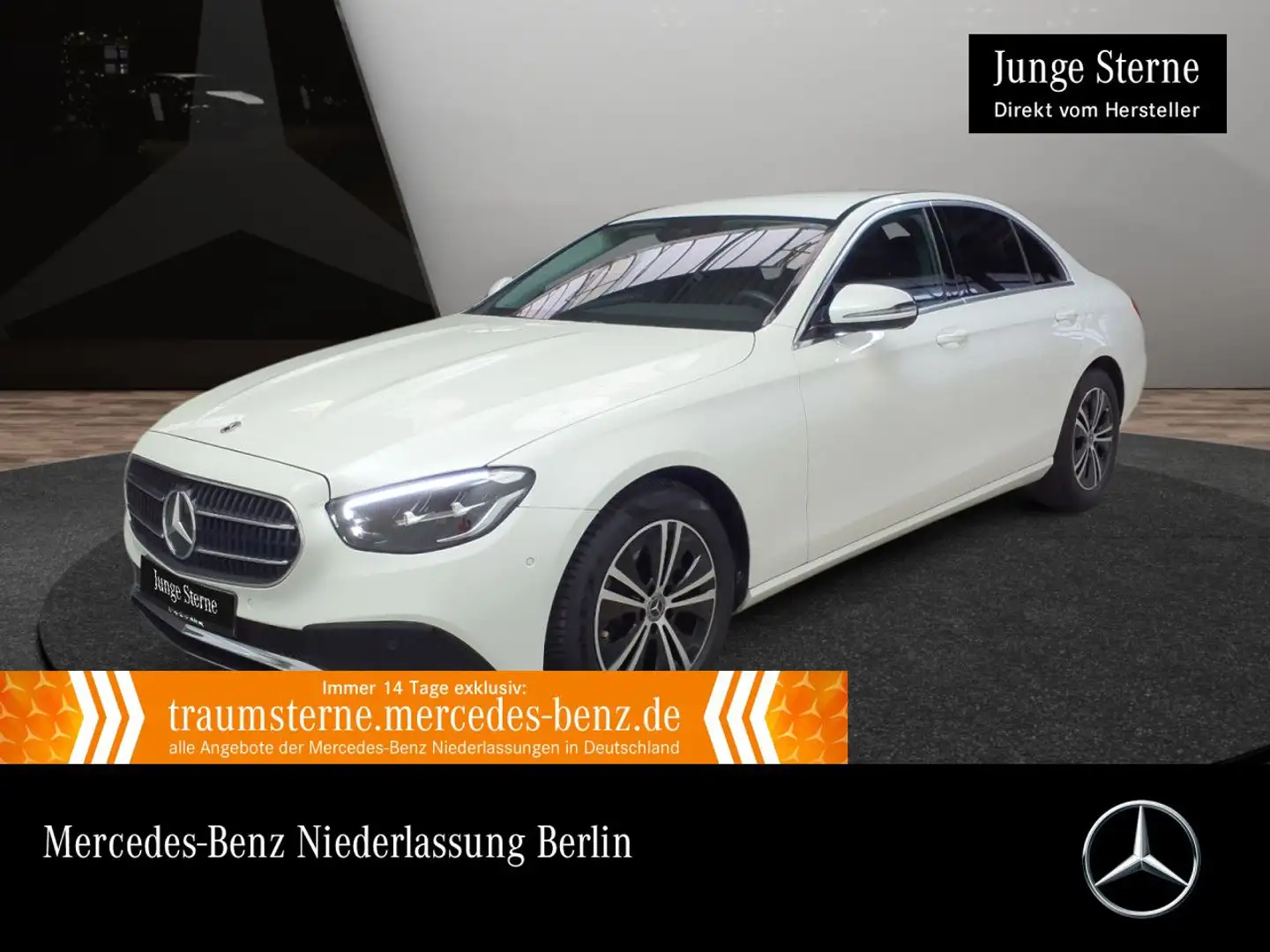 Mercedes-Benz E 200 AVANTG+AHK+LED+KAMERA+TOTW+9G Weiß - 1