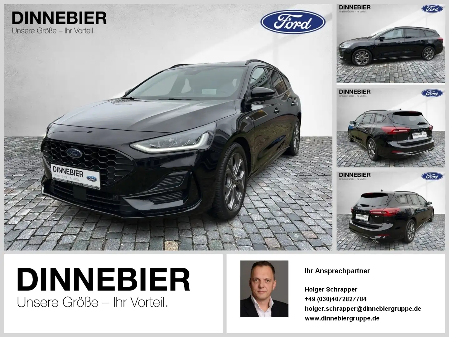 Ford Focus ST-Line LED+Navi+Kamera+Winterpaket Nero - 1