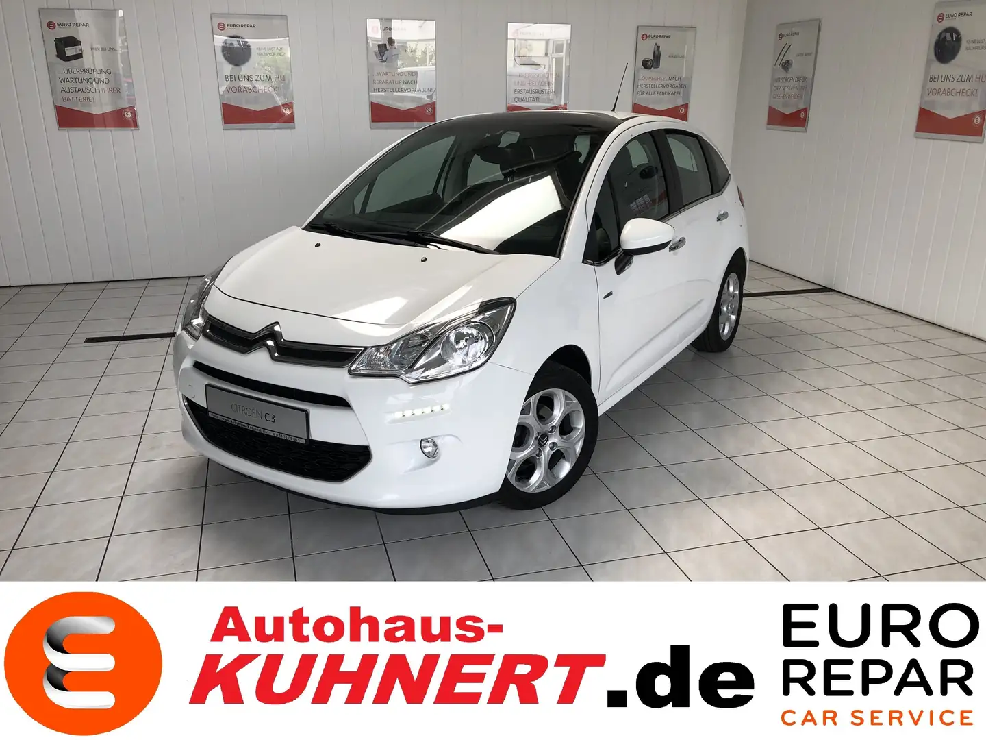 Citroen C3 C3 PT 82 Exclusive Zenith Navi Kamera .... Blanc - 1