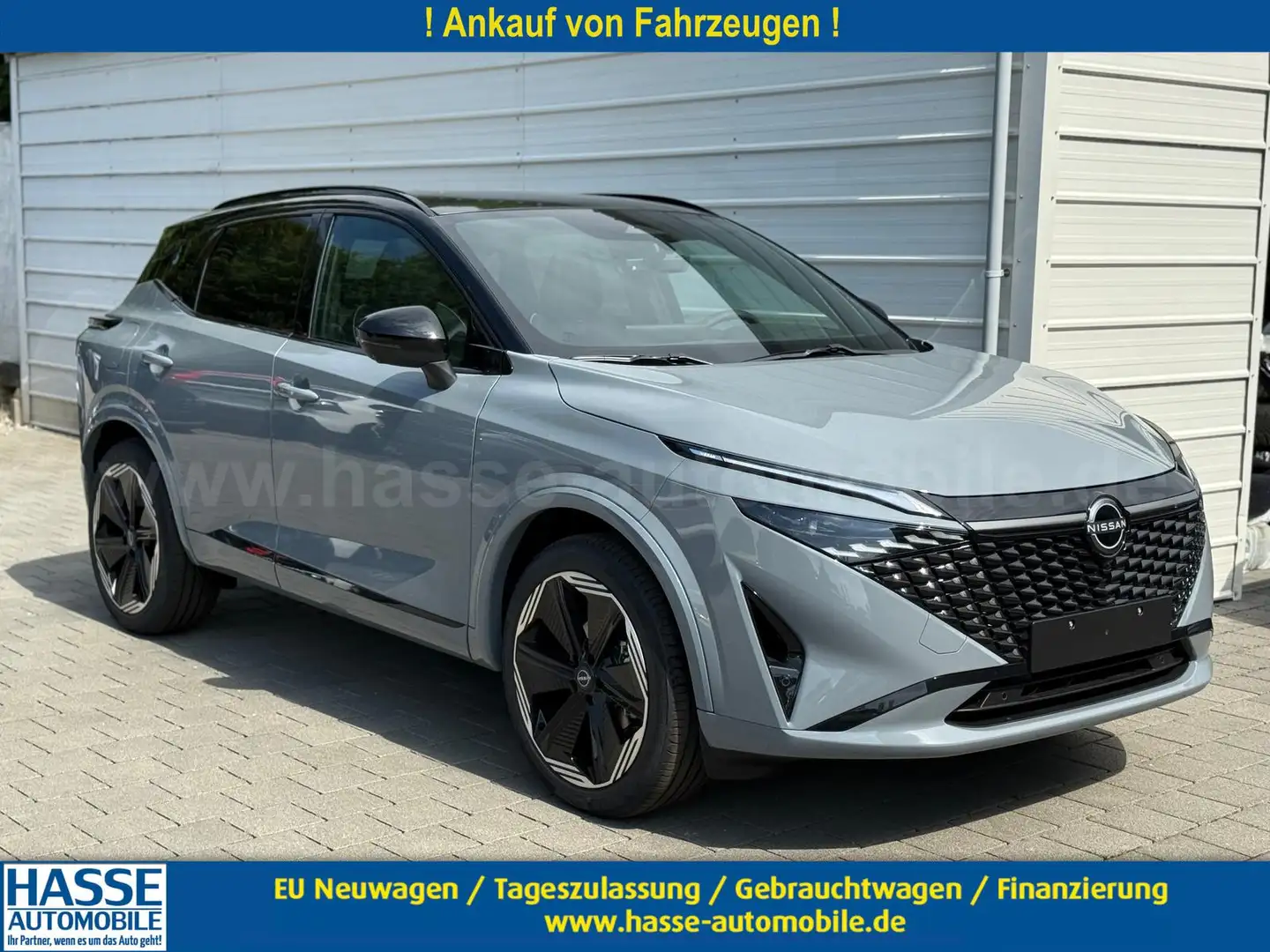 Nissan Qashqai N-DESIGN 1.3 mHEV AT Pano*20"*NAVI*E-Heck*SHZ*H... Gris - 1