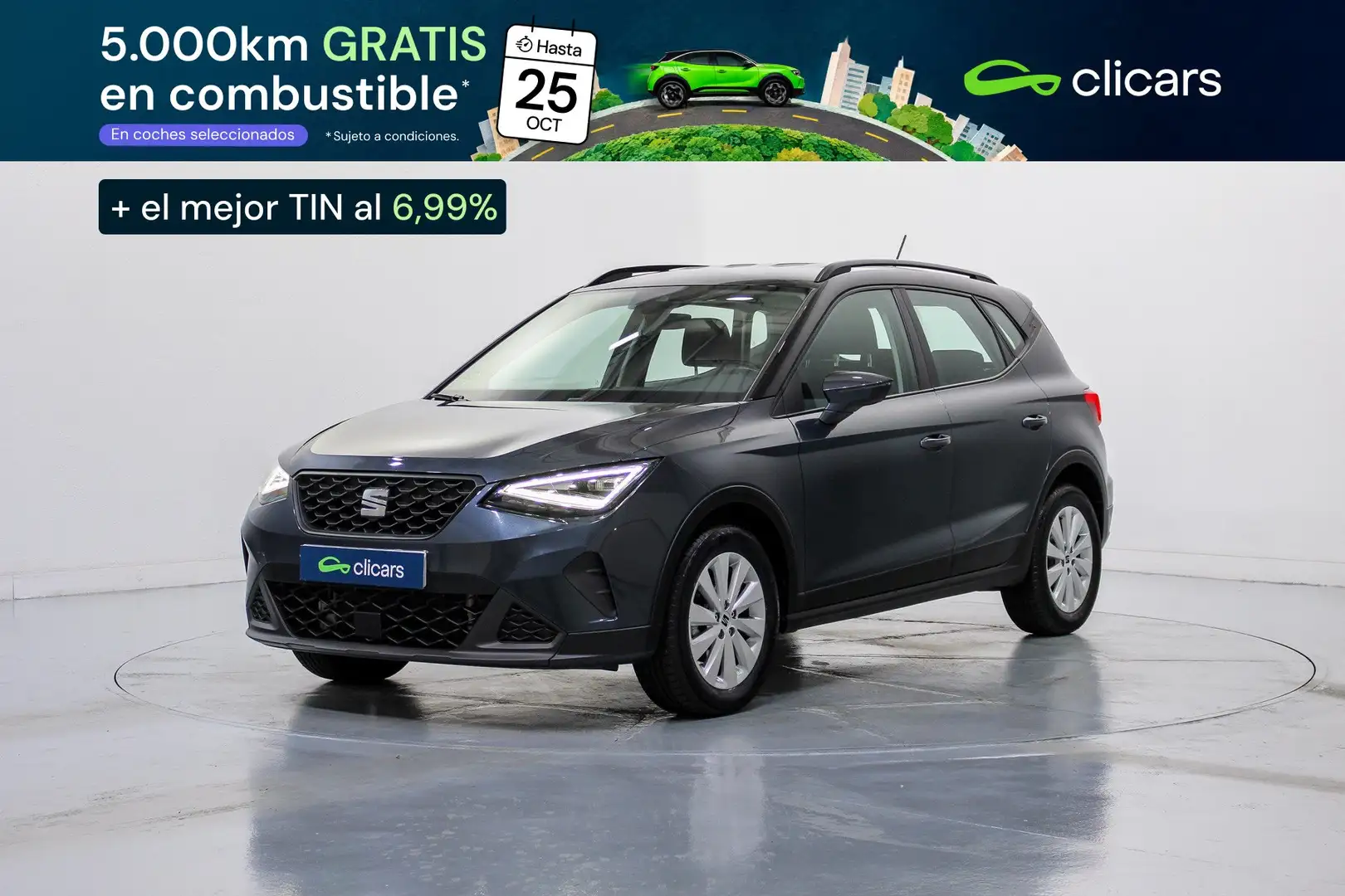 SEAT Arona 1.0 TSI S&S Style 110 Plateado - 1