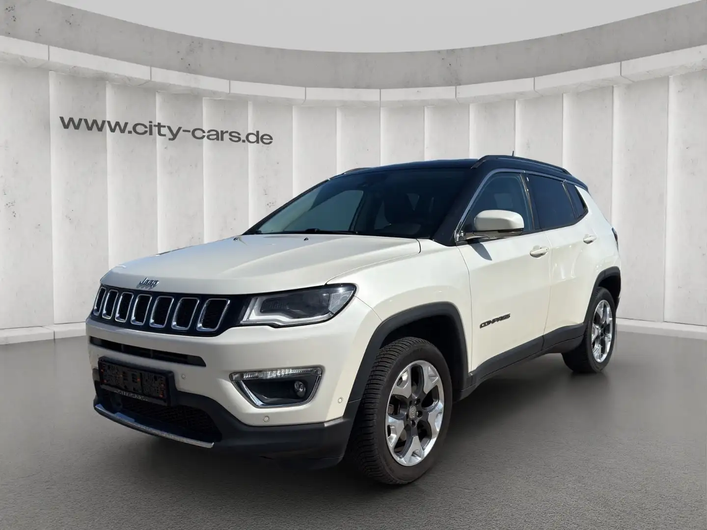 Jeep Compass Limited 4WD*Navigation*Cam*AHK*ACC* Weiß - 1