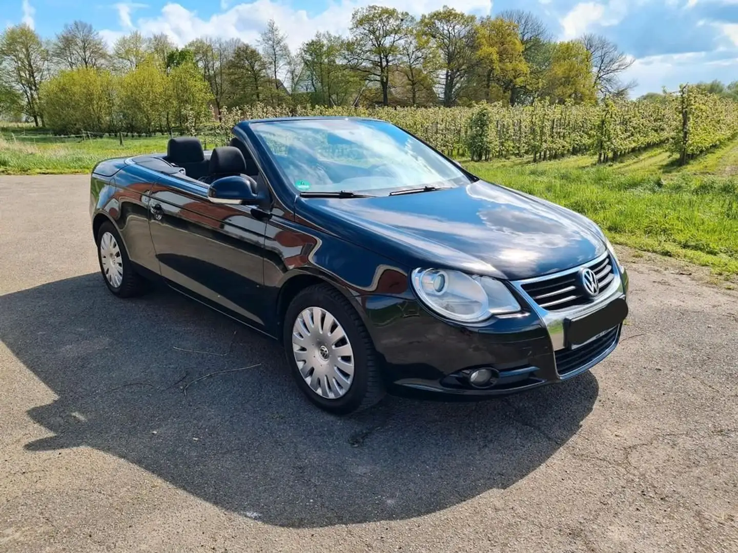 Volkswagen Eos 1.6FSI Cabriolet Noir - 1
