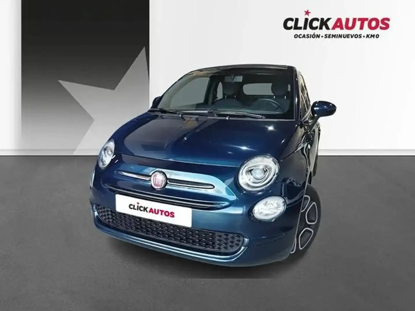 Fiat 500 1.0 Hybrid 70CV Club Azul - 1