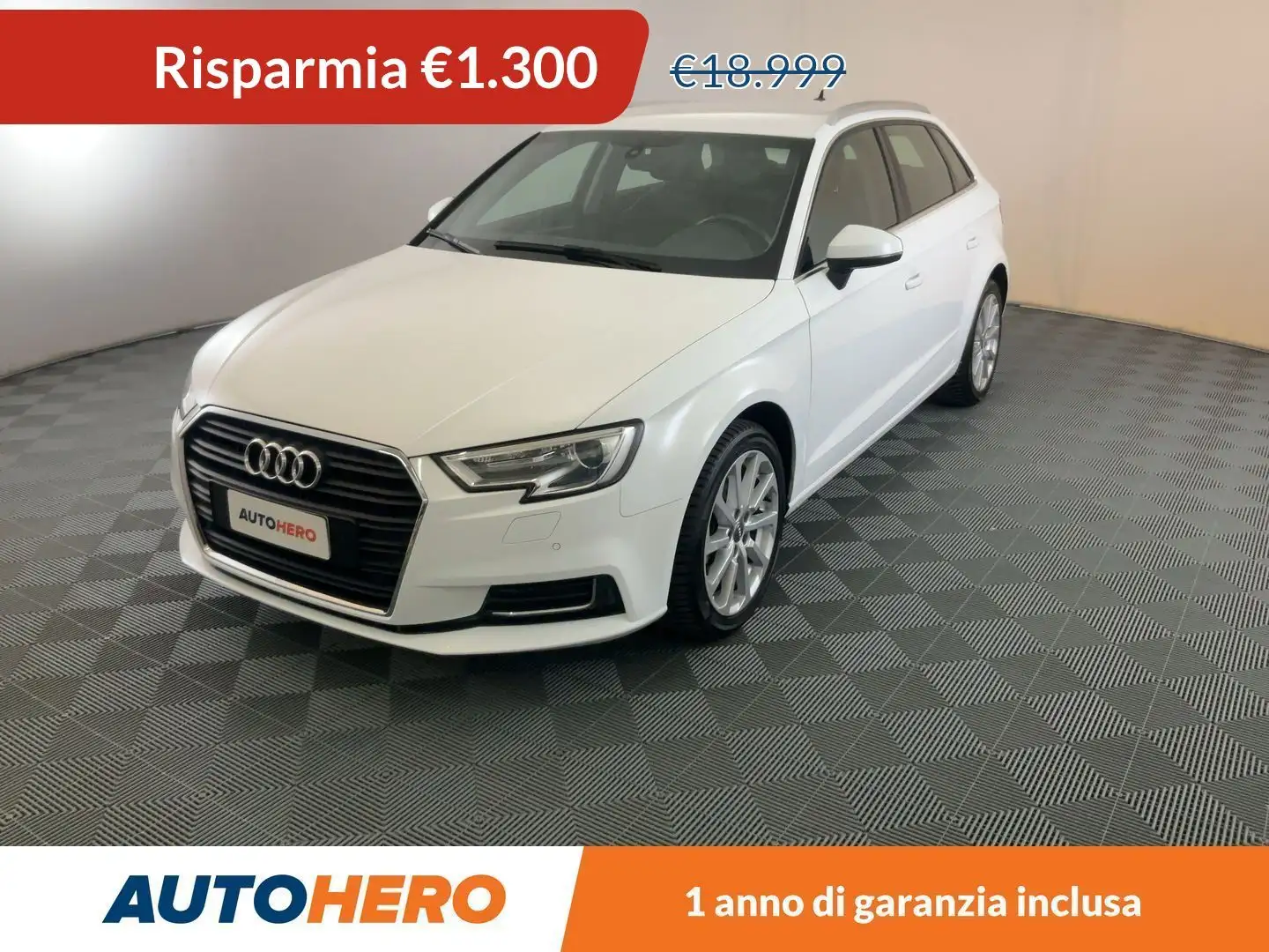 Audi A3 1.6 TDI Admired S tronic Bianco - 1
