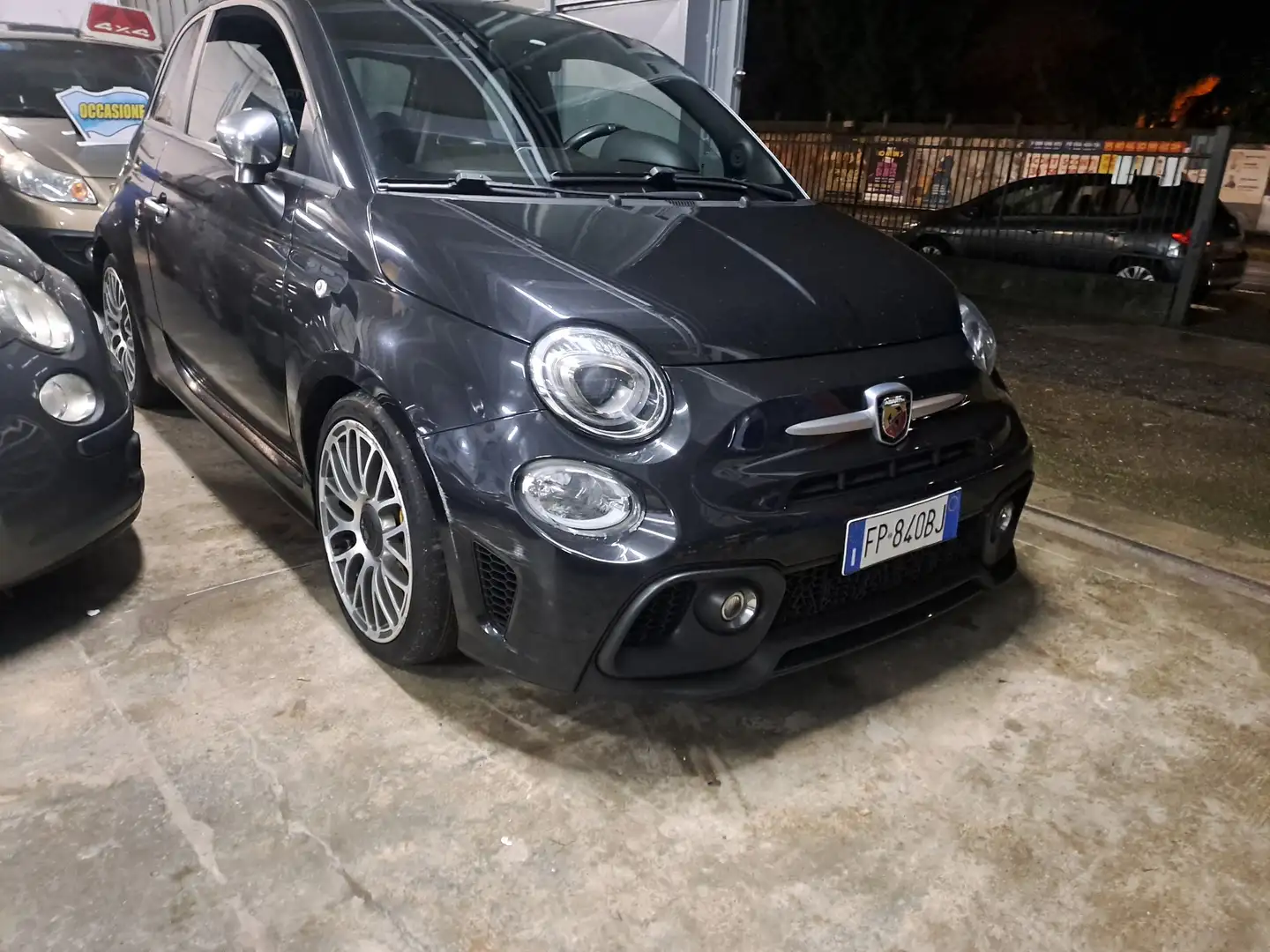 Abarth 595 Pista fulls options tetto automatico euro6 Nero - 2