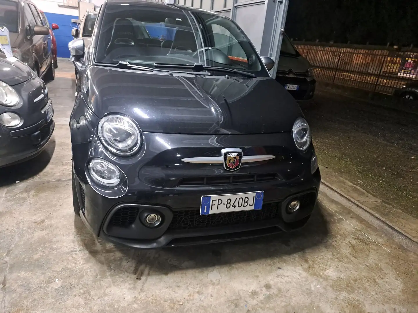 Abarth 595 Pista fulls options tetto automatico euro6 Nero - 1