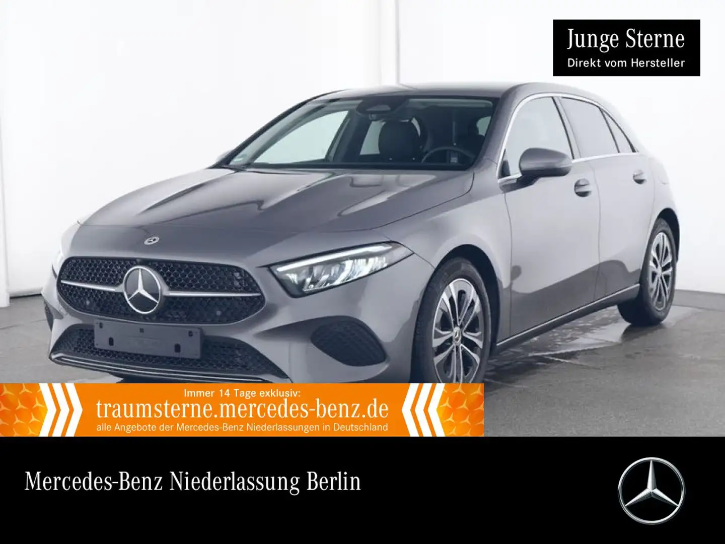Mercedes-Benz A 200 d PROGRESSIVE+LED+KAMERA+TOTW+8G Grijs - 1