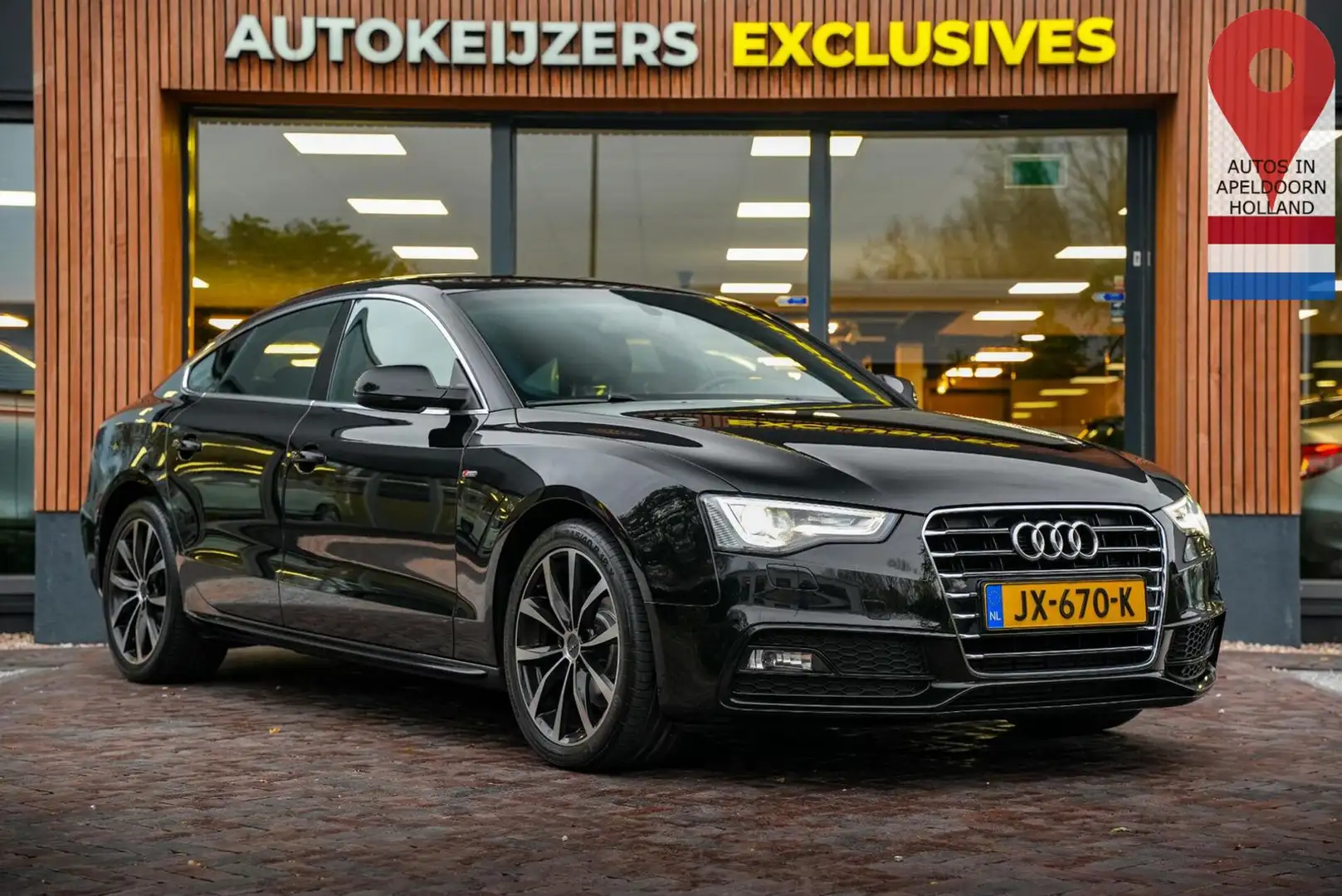 Audi A5 Sportback 1.8 TFSI Adrenalin S Line Cruise kl Schwarz - 1