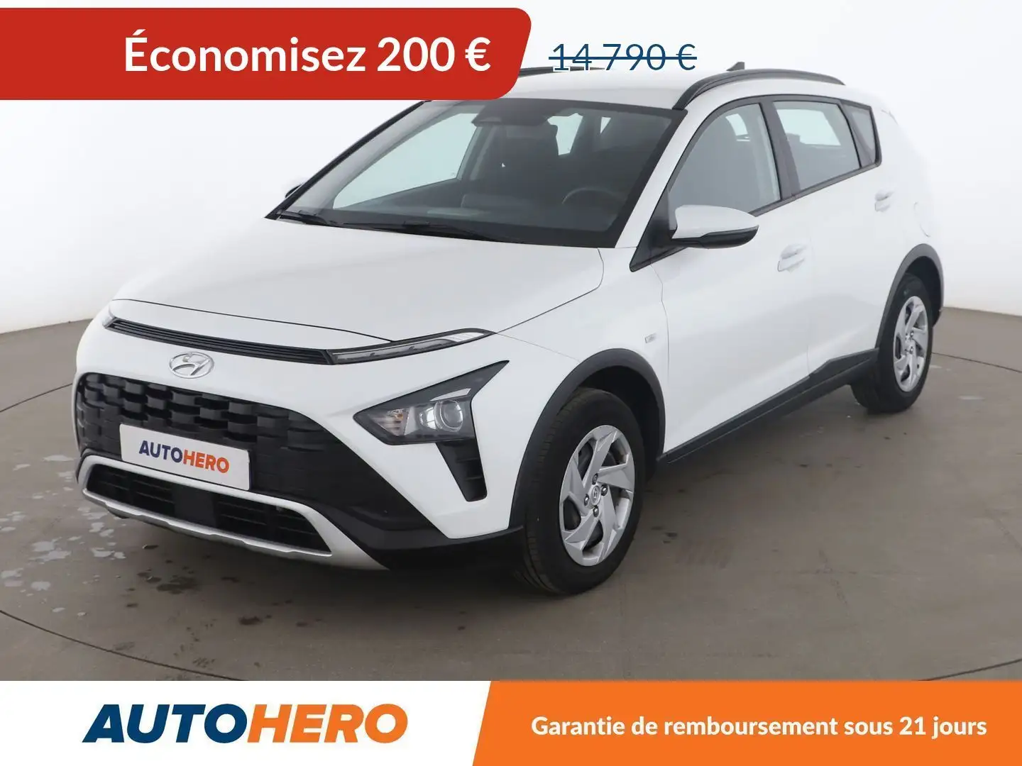 Hyundai BAYON 1.0 T-GDi Hybrid 48V Initia Blanc - 1