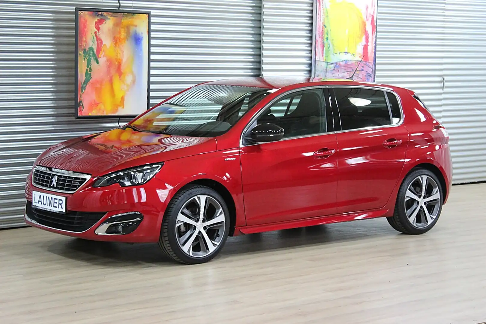 Peugeot 308 1,2 PureTech GT Line S&S +Full-LED +Rückfahrkamera Rot - 1
